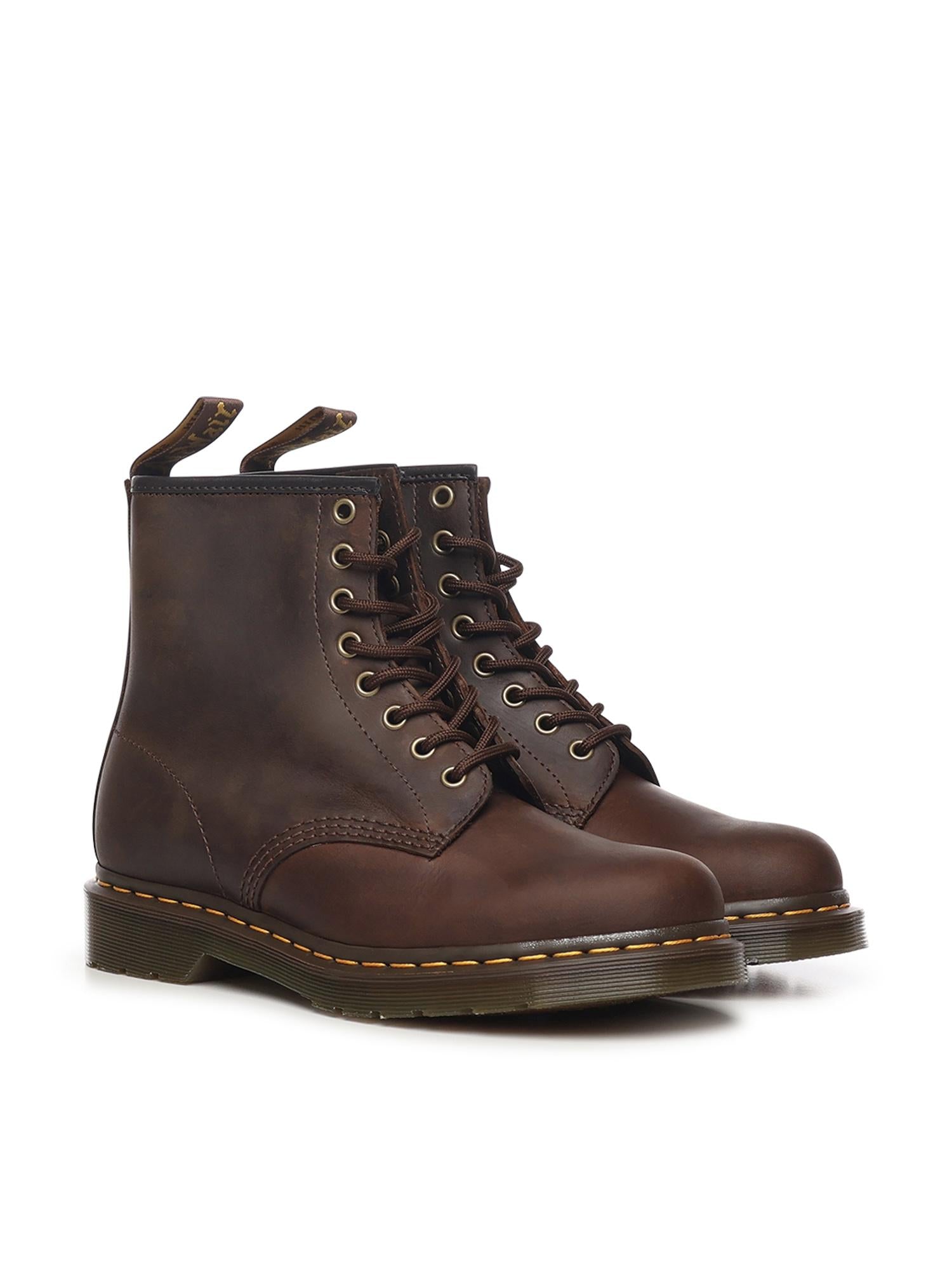 Stivali stringati 1460 in pelle 11822203 DR. MARTENS