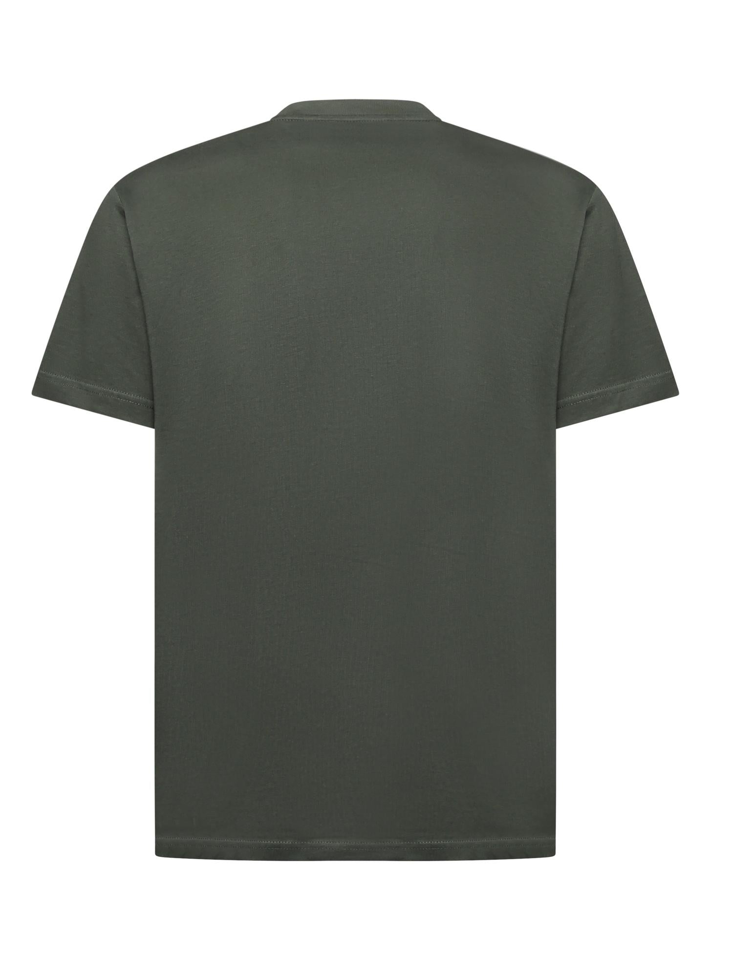 T-shirt Patum in cotone<BR/> UMA25046TS DEEP FOREST RICHMOND X