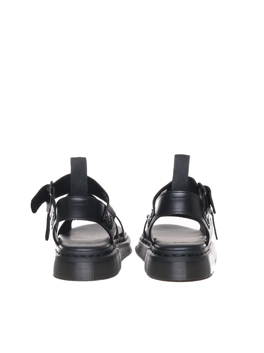 Sandali con cinturino Gryphon Brando 15695001 GryphonBlack Brando DR. MARTENS