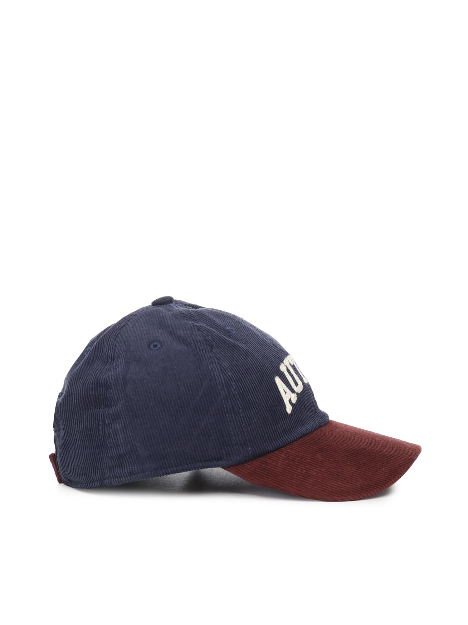 Cappello in velluto con logo ACPU R7BV AUTRY