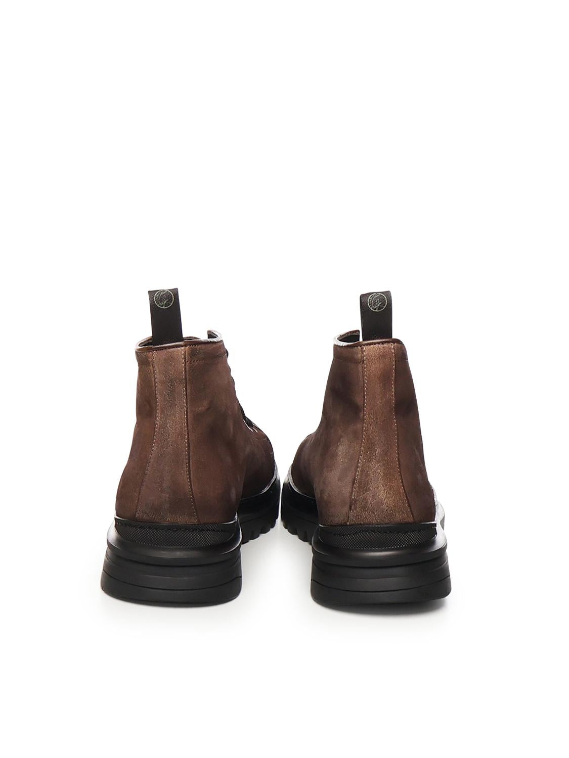 Scarpe Ronnie in camoscio RONNIE CAMOSCIOTABACCO GIULIANO GALIANO