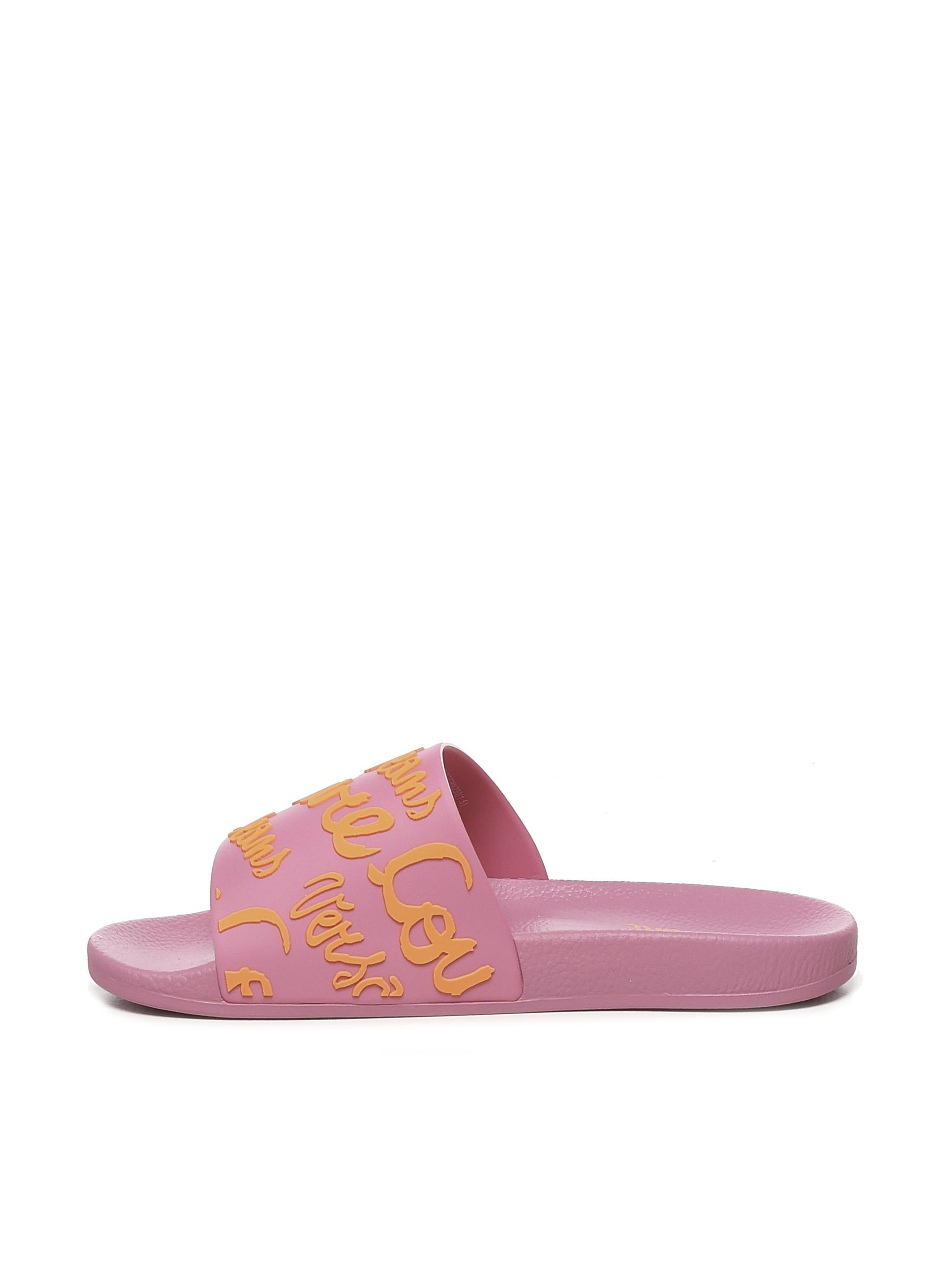 Slides Shelly con logo 78VA3SQ1 71352R53 VERSACE JEANS COUTURE