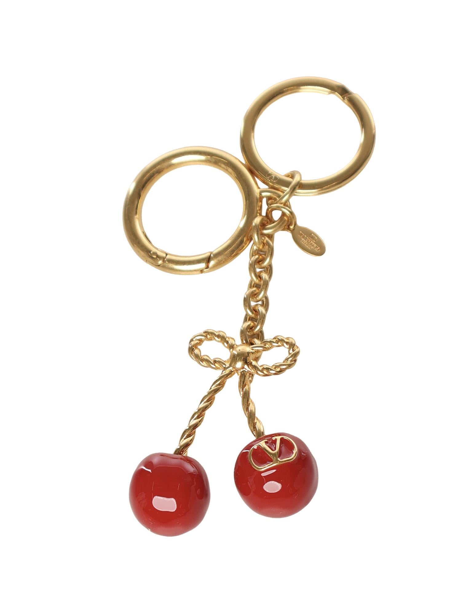 Charm per borse con portachiavi Cherryfic 7W2P0AU3 MJP03Y VALENTINO GARAVANI