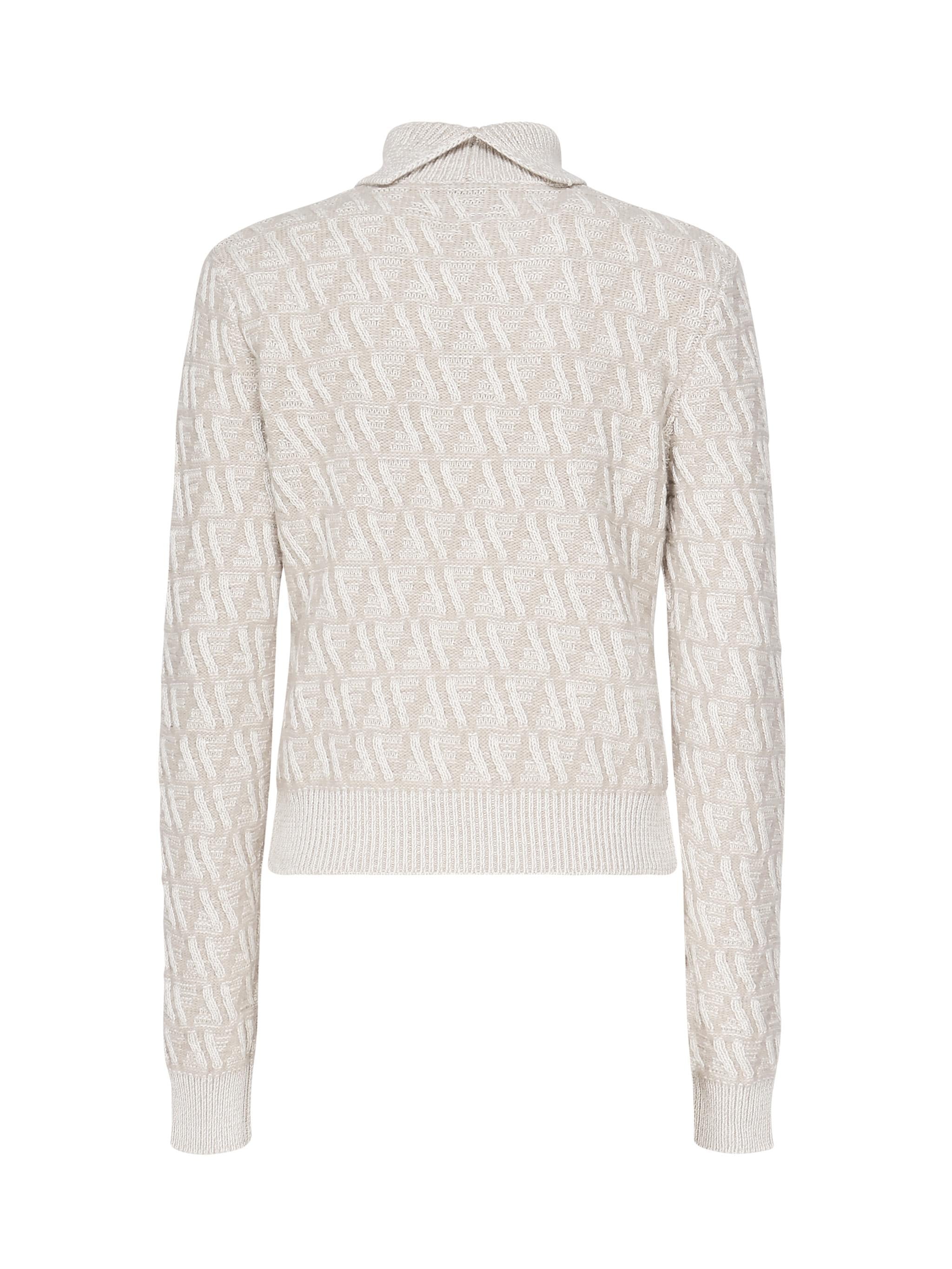 Dolcevita in lana e cashmere FF FZXC90 ATPLF1R0Q FENDI