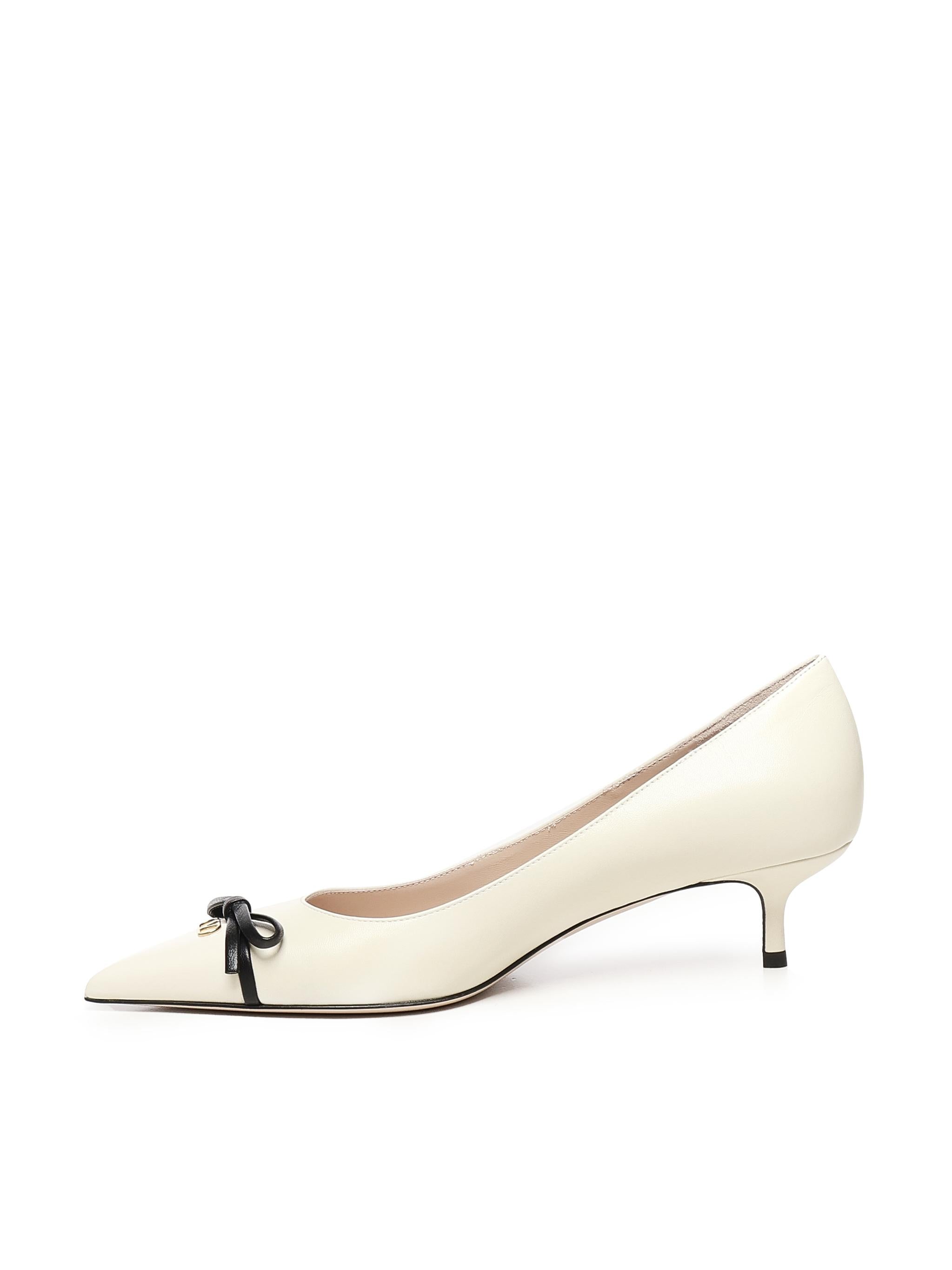 DÉCOLLETÉ BEPOINTY IN VERNICE E CAPRETTO 6W2S0LQ0 DALA81 VALENTINO GARAVANI