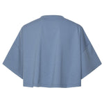 T-shirt cropped con logo CHC25AJH09183 40Q CHLOÉ