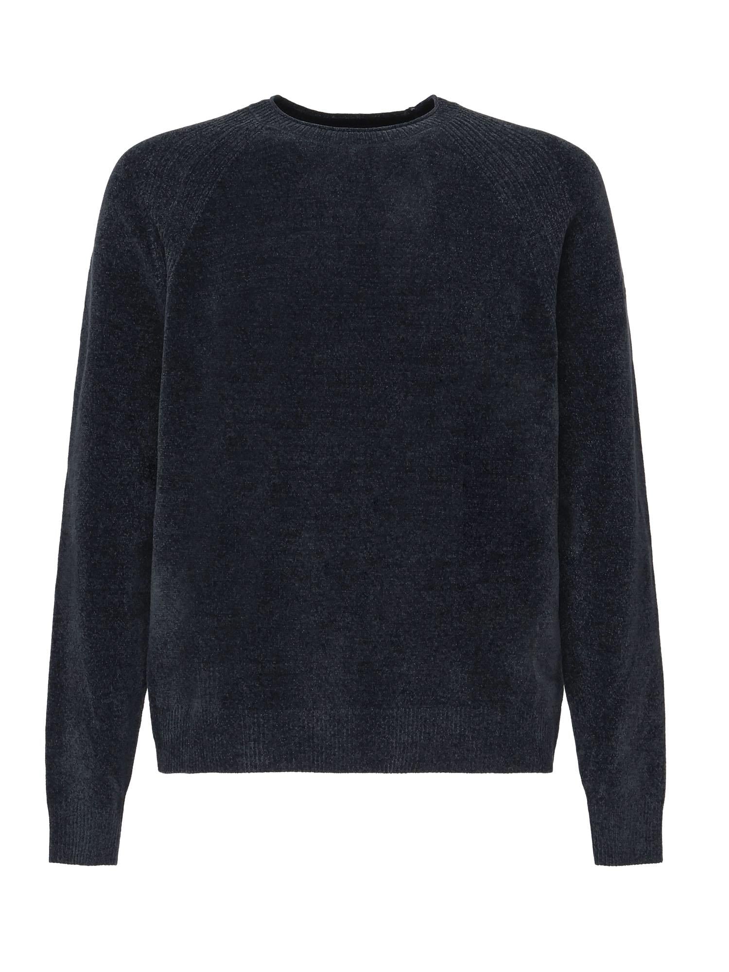 Maglione a girocollo con logo W25132 60 RRD