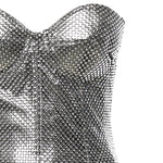 Abito strapless in rete F60EQT GDDHGS0998 DOLCE & GABBANA