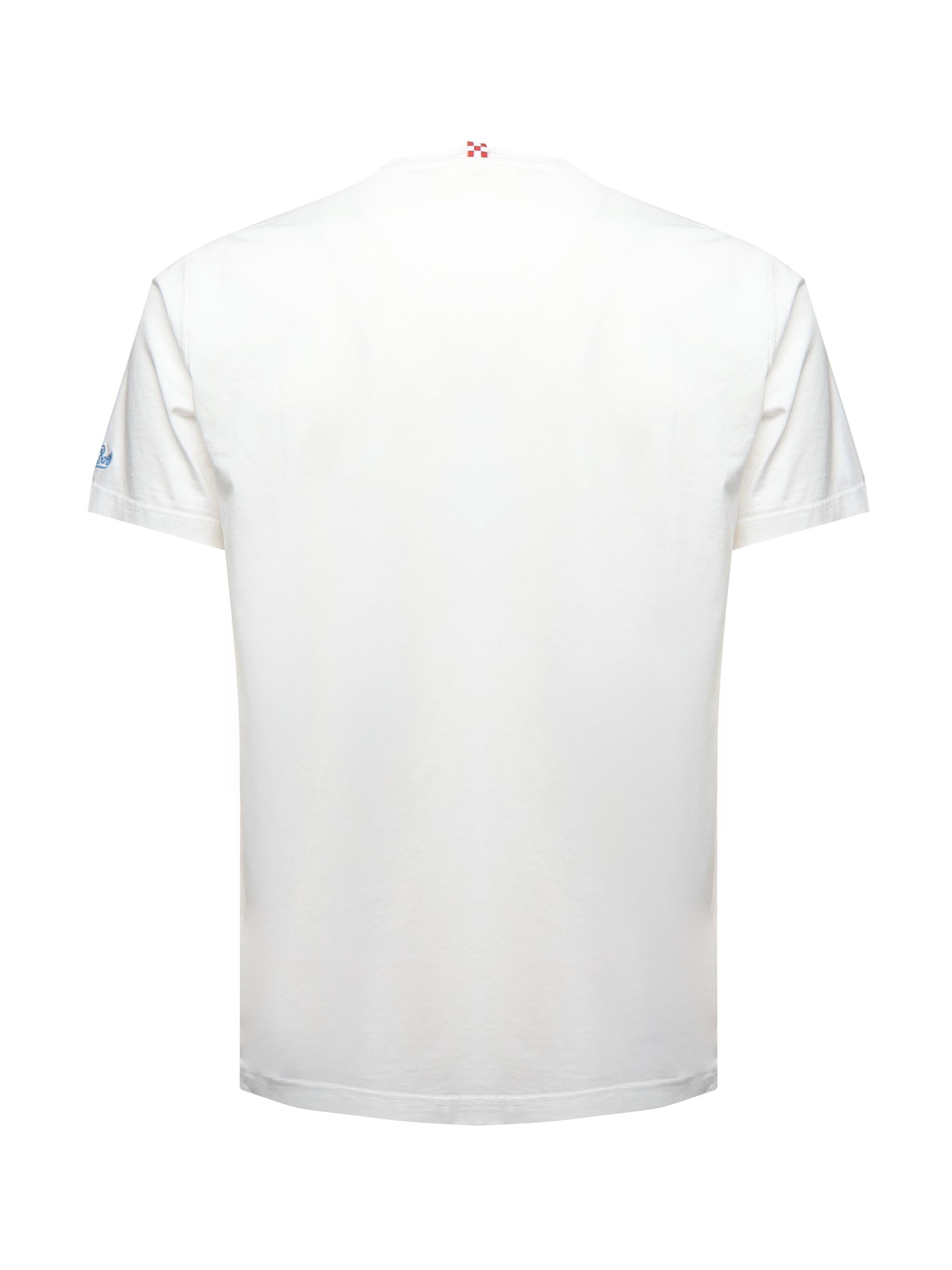 T-shirt con ricamo TSHM001 05437H MC2 SAINT BARTH
