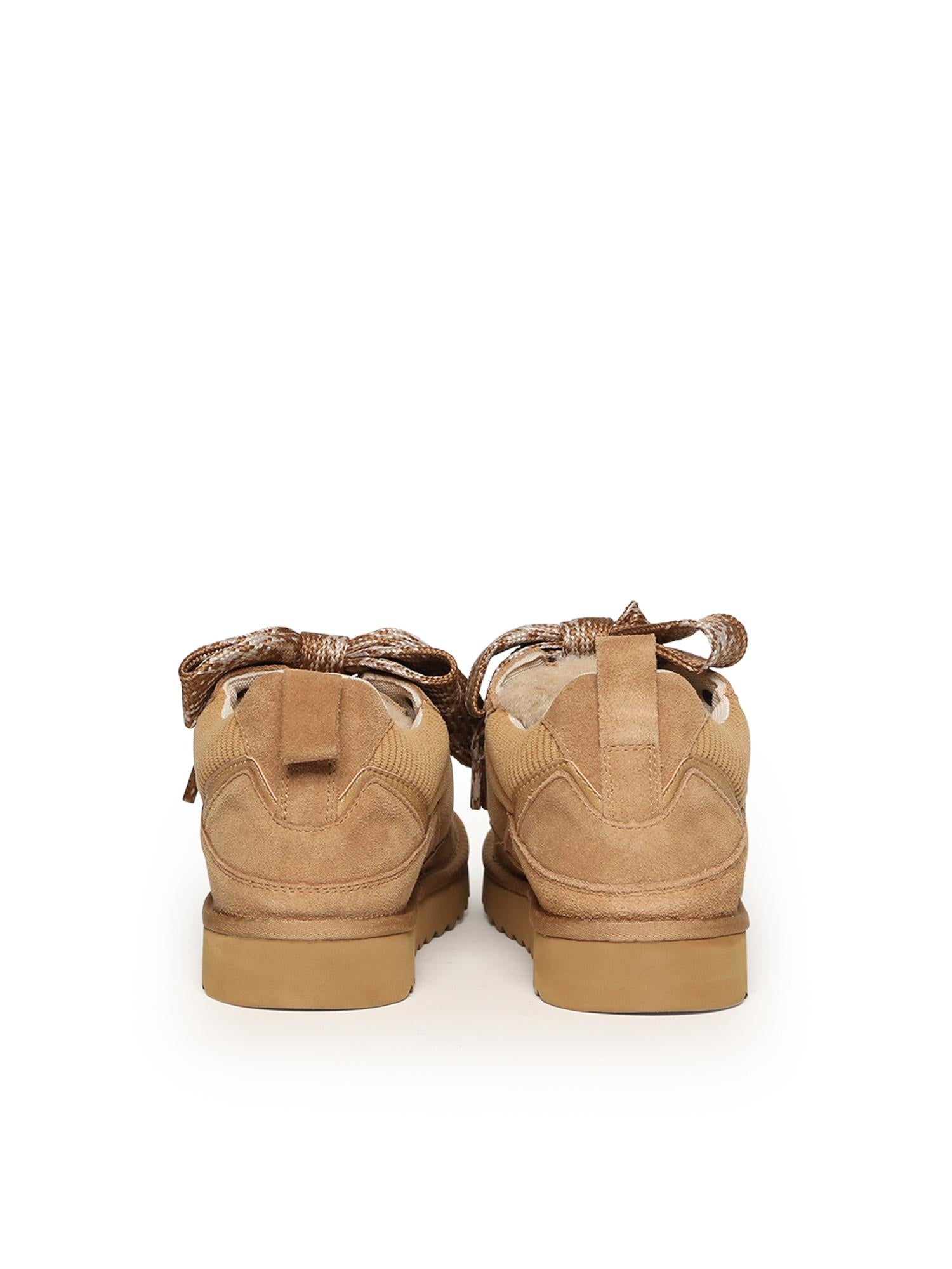 Sneaker in pelle scamosciata HC.YW261 TAN COLORS OF CALIFORNIA