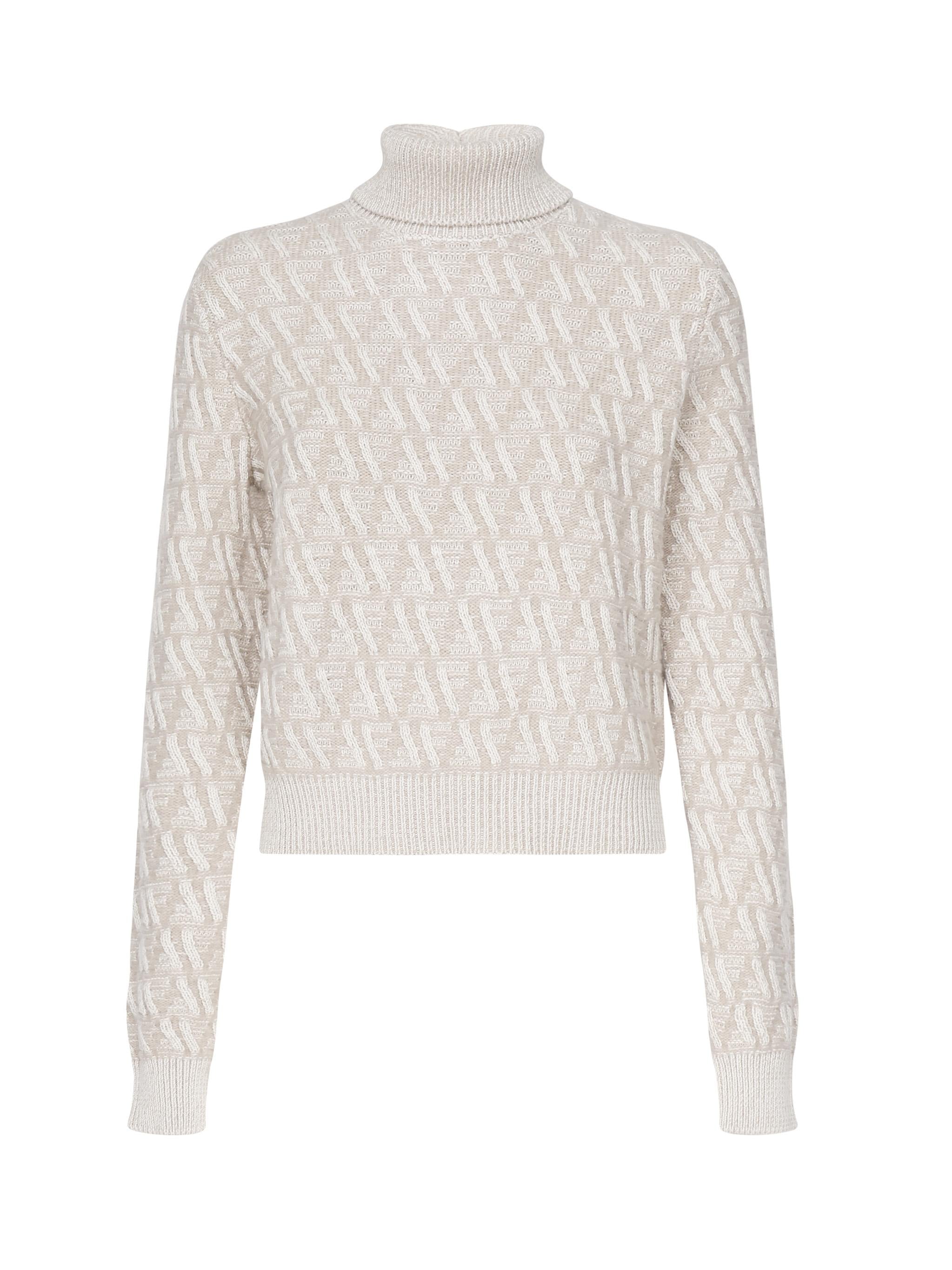 Dolcevita in lana e cashmere FF FZXC90 ATPLF1R0Q FENDI