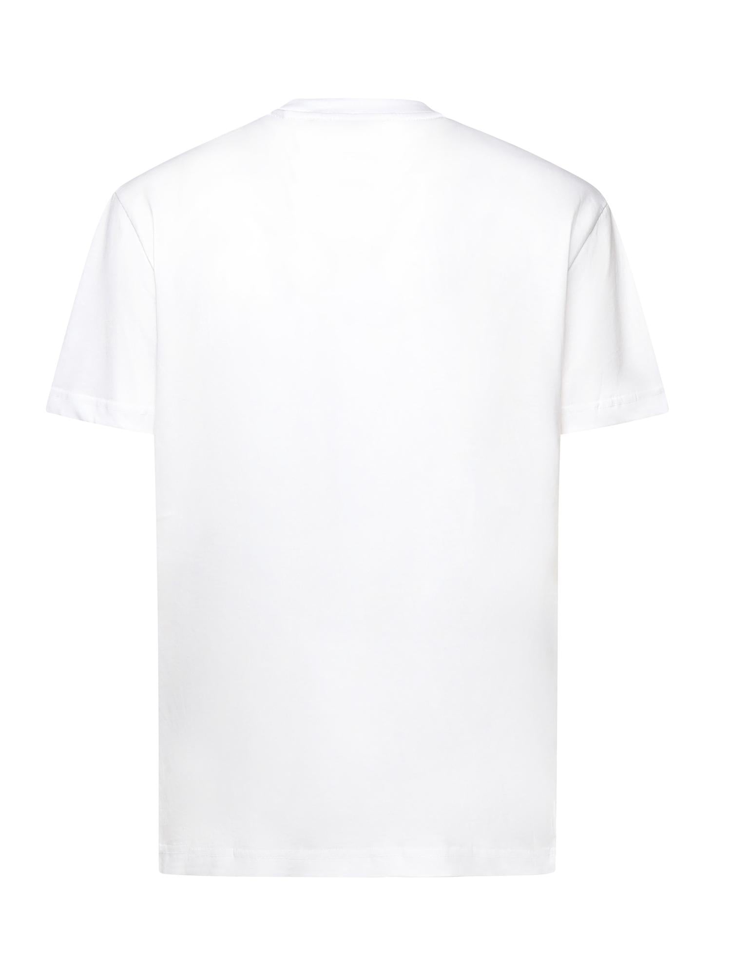T-shirt con stampa in cotone<BR/> UMA25169TS WHITE RICHMOND X