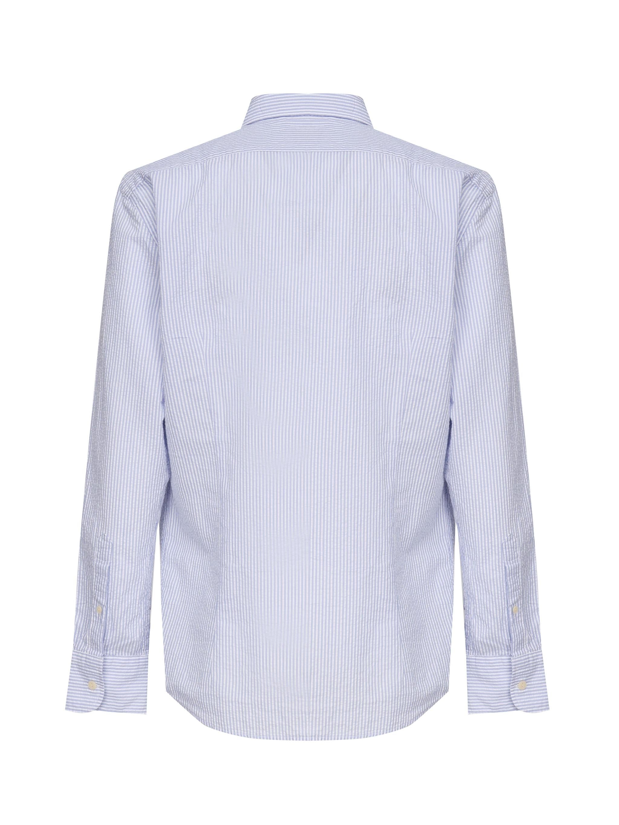 Camicia Pamplona a righe in lino PAMP001 01068H MC2 SAINT BARTH