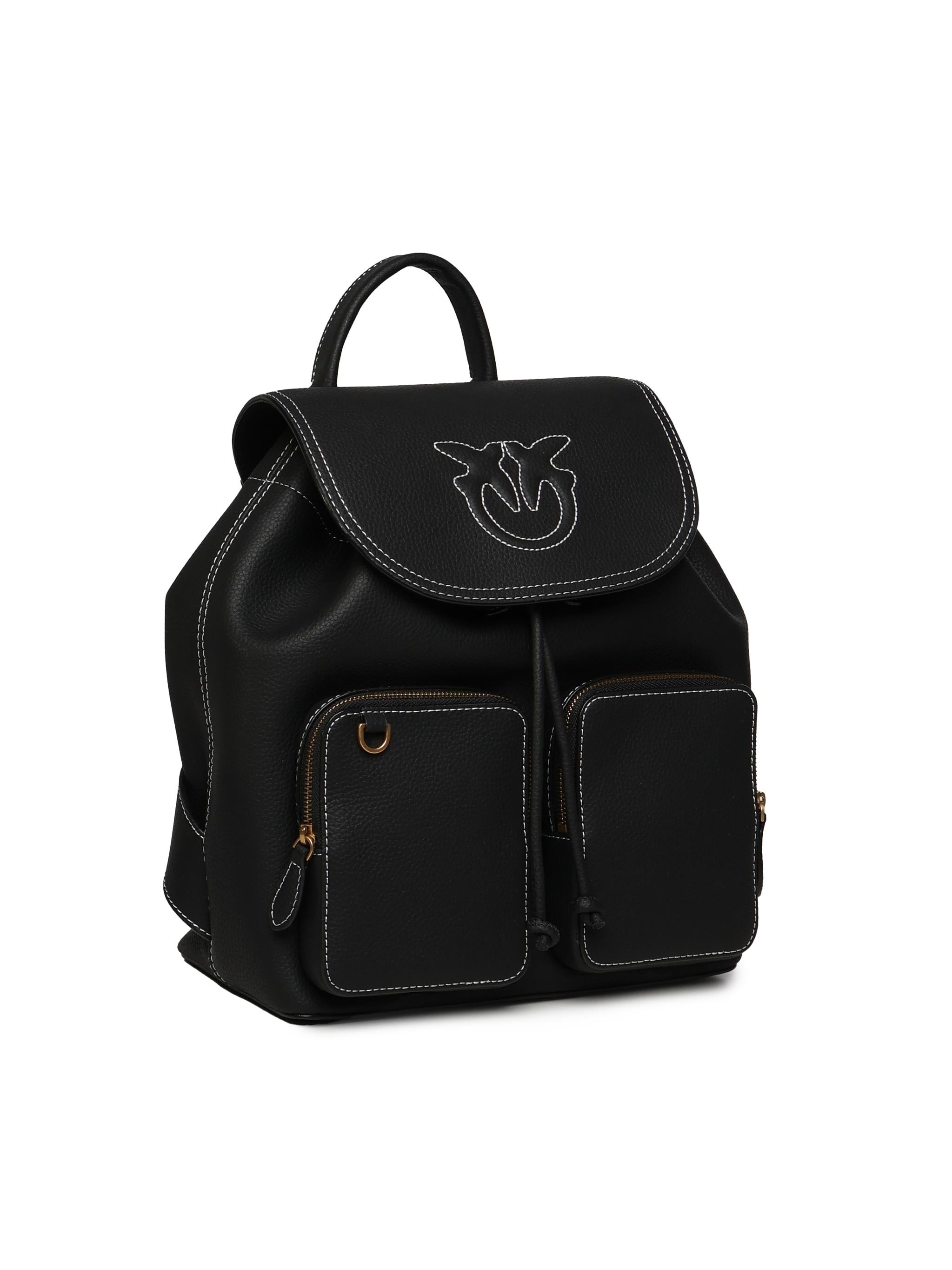 Zainetto multitasche in pelle 104351 A1LFZ99Q PINKO