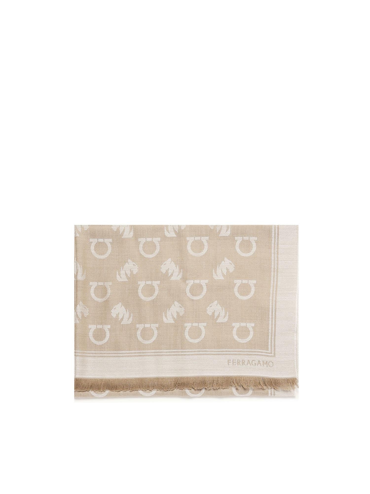 Stola Gancini square 520141 785236004 FERRAGAMO