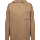 Felpa con cappuccio in lana e cashmere 2521366132600 005 MAX MARA