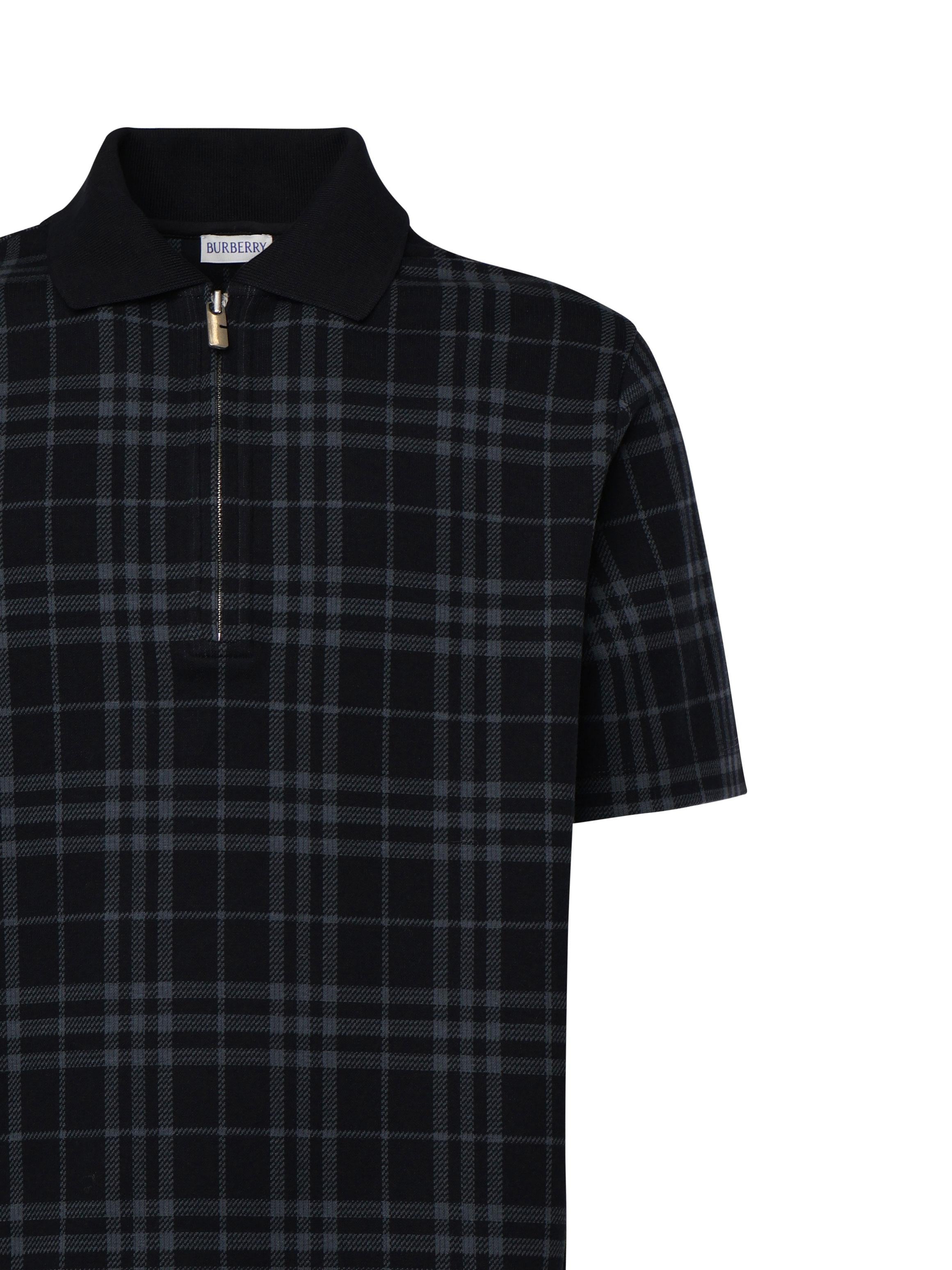 Polo in misto cotone stretch Check 8101895 C2068 BURBERRY