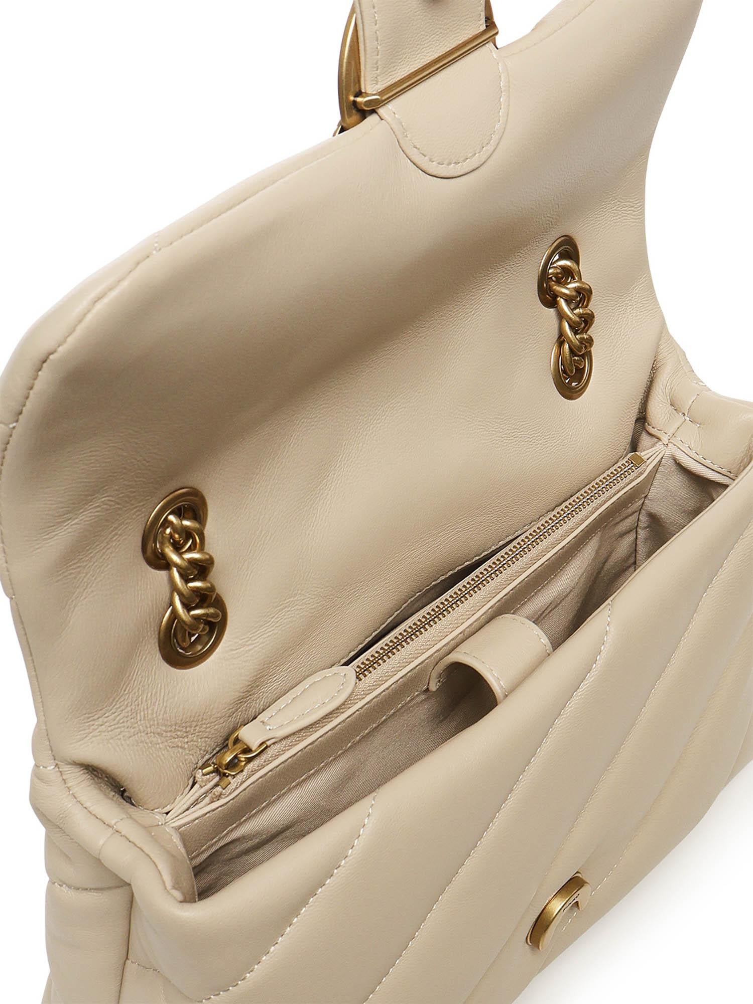 Borsa a tracolla media Love Bag Puff 100038 A0F2C50Q PINKO