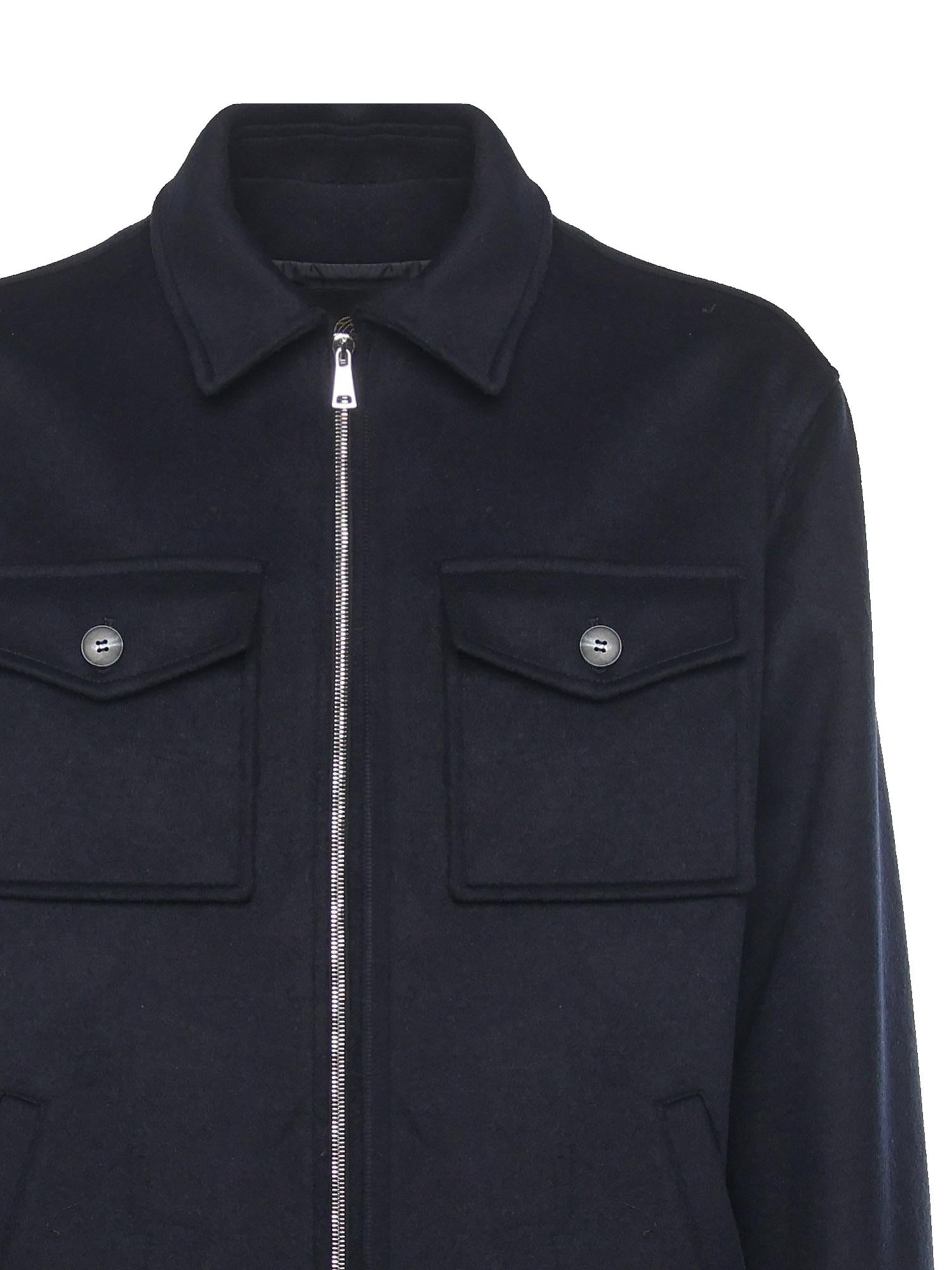 Overshirt Richard<BR/> RICHARD BLU NAVY GIULIANO GALIANO