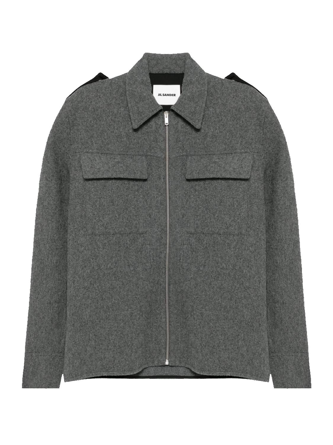 Camicia strutturata in lana J22DL0244 J20210026 JIL SANDER