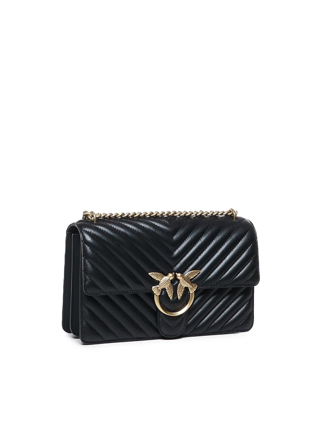Borsa Love One Chevron 100941 A0GKZ99Q PINKO