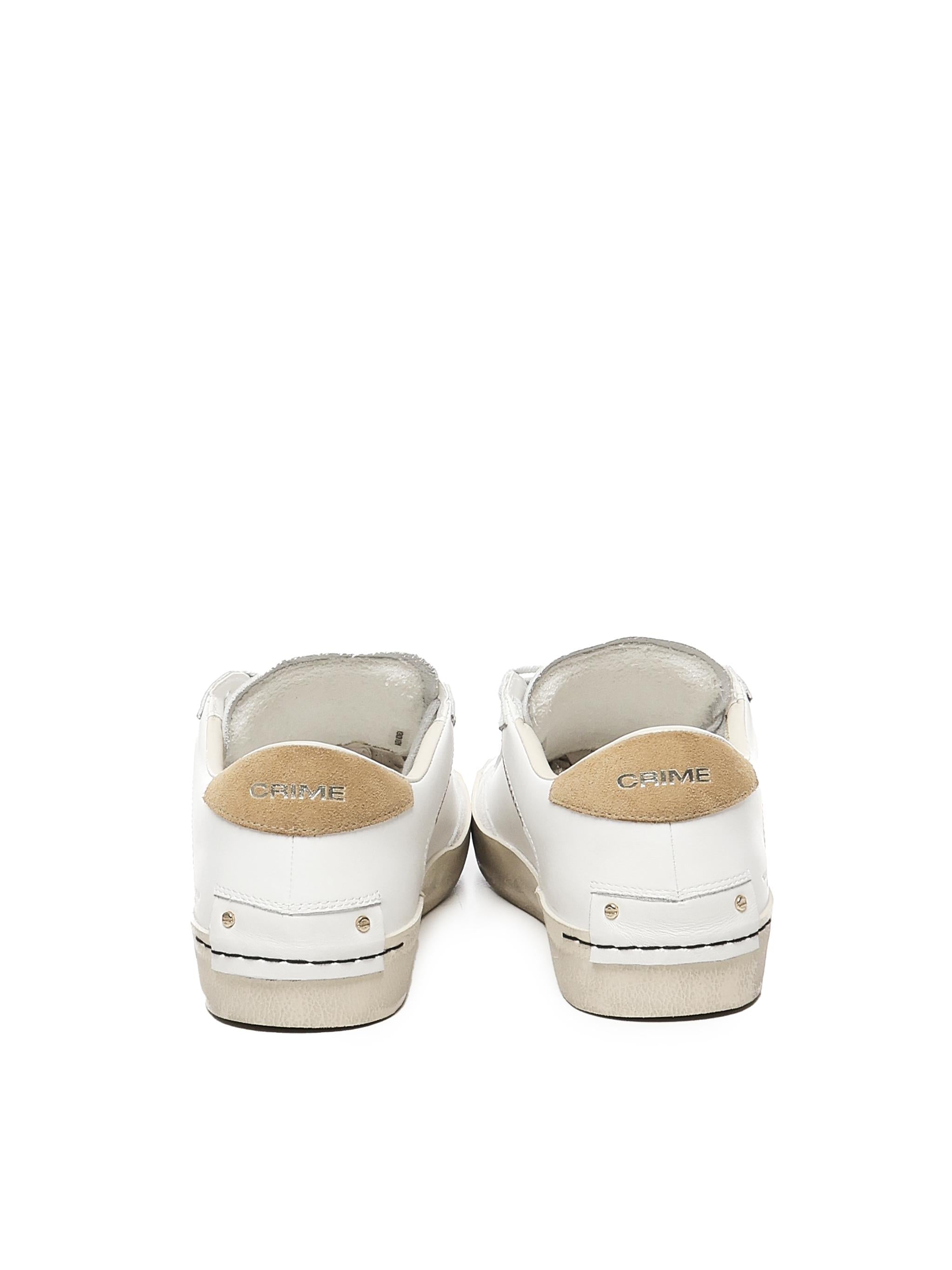 Sneakers Distressed 14006PP7 WHITE CRIME LONDON