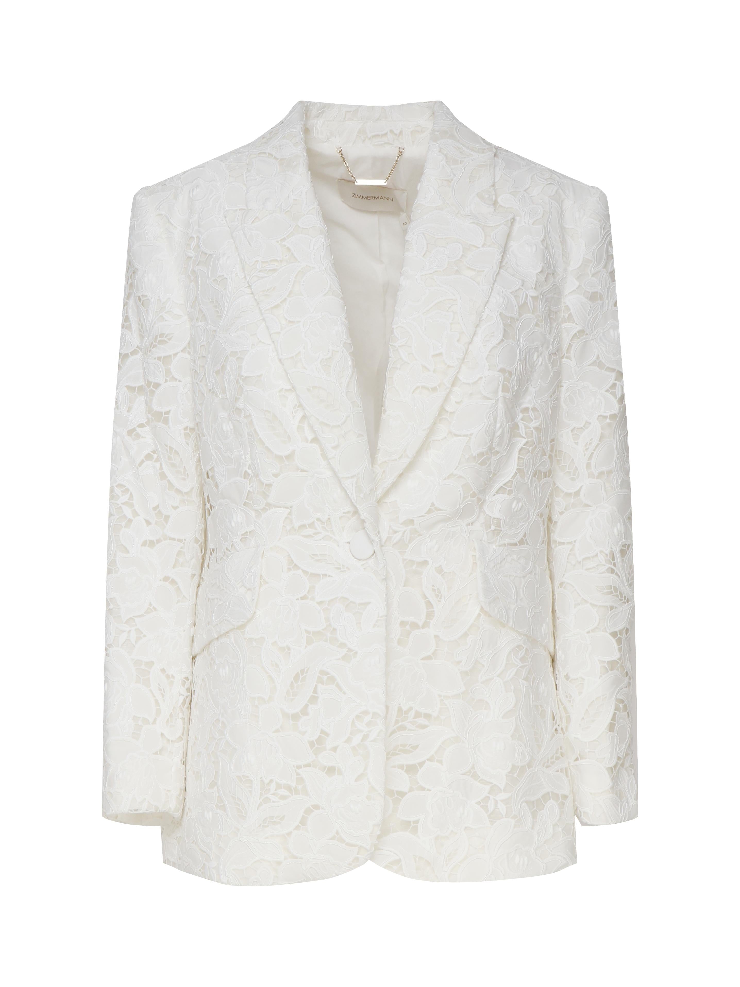Giacca Natura in pizzo 9550JS241 IVOBIANCO ZIMMERMANN