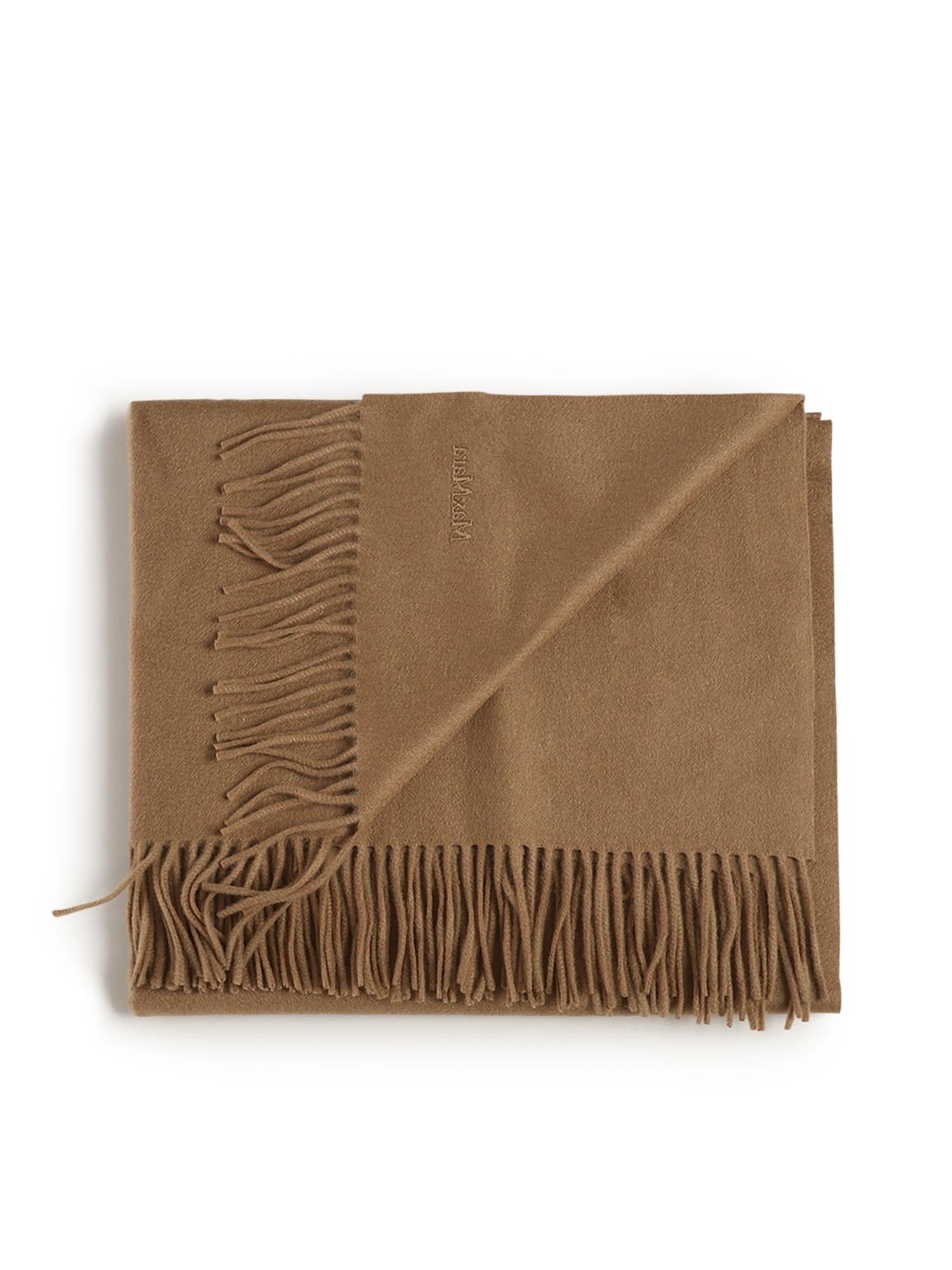 Stola in cachemire con ricamo e frange 2524546331600 088 MAX MARA