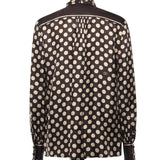 Camicia in twill stampa plus de pois 7B3AB7T7 9JHRDQ VALENTINO GARAVANI