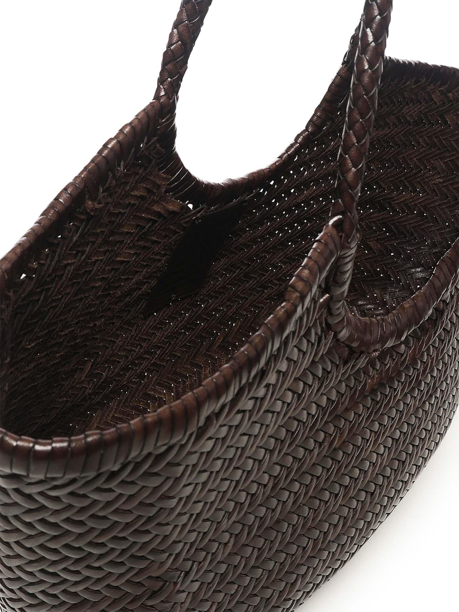 Borsa Nantucket basket big 8822 DARK BROWN DRAGON DIFFUSION