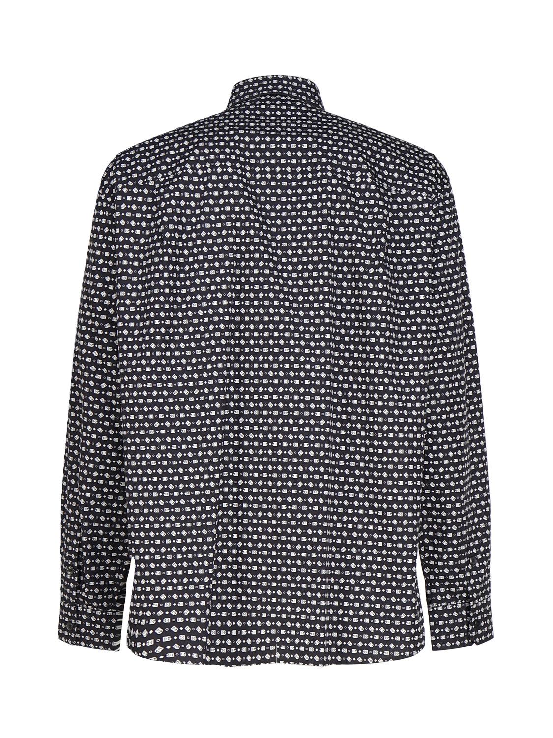 Camicia in cotone micro logo G5IT7T HS5QCHNXLA DOLCE & GABBANA
