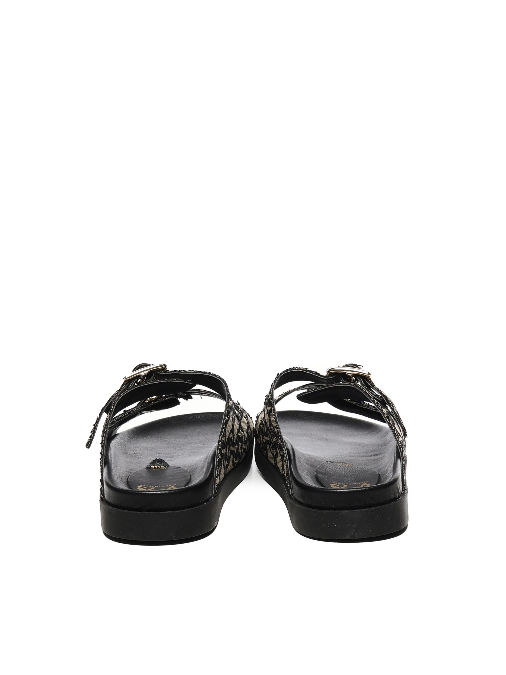 Sandali Keri 73SC98W01LOG KERI SANDALNERO/MULTICOLOR V° 73