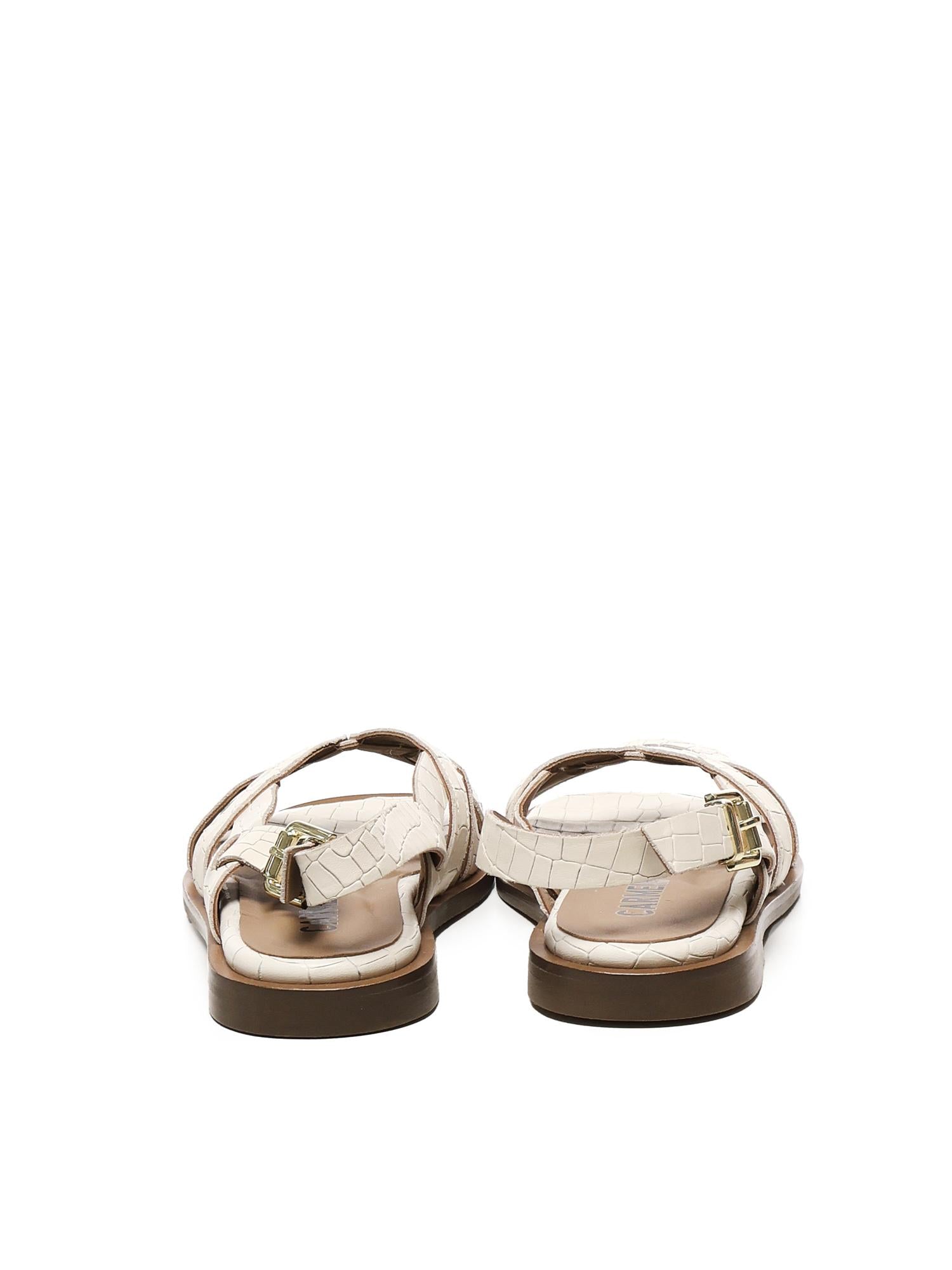 Sandalo Gabietta flat A55193 CREAM CARMENS