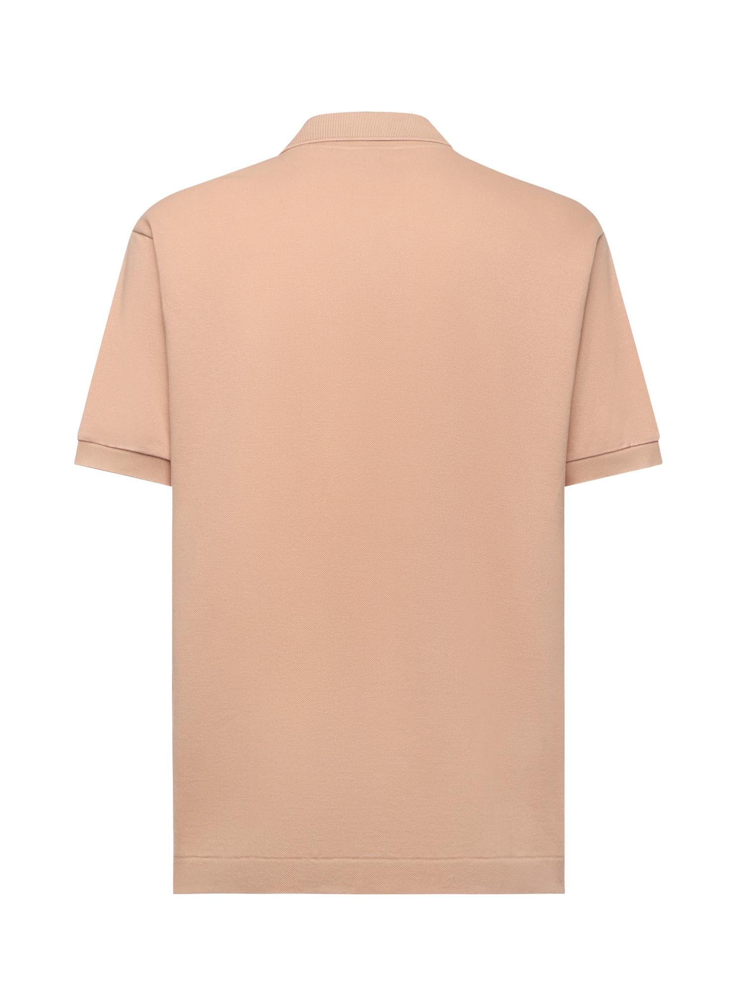 Polo in cotone con logo 1212 ZIH LACOSTE