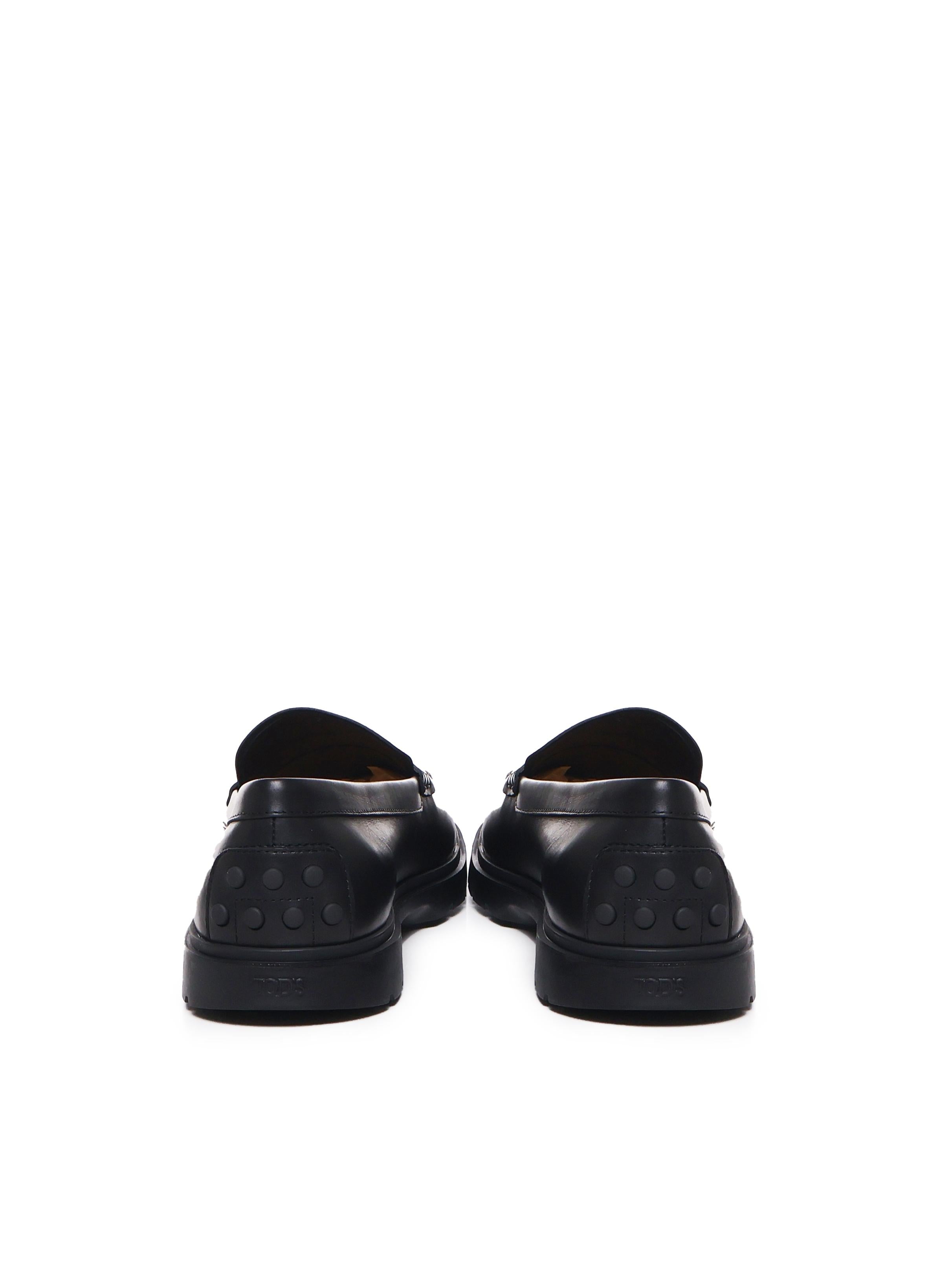 Mocassini in pelle XXM59K00010N6M B999 TOD'S