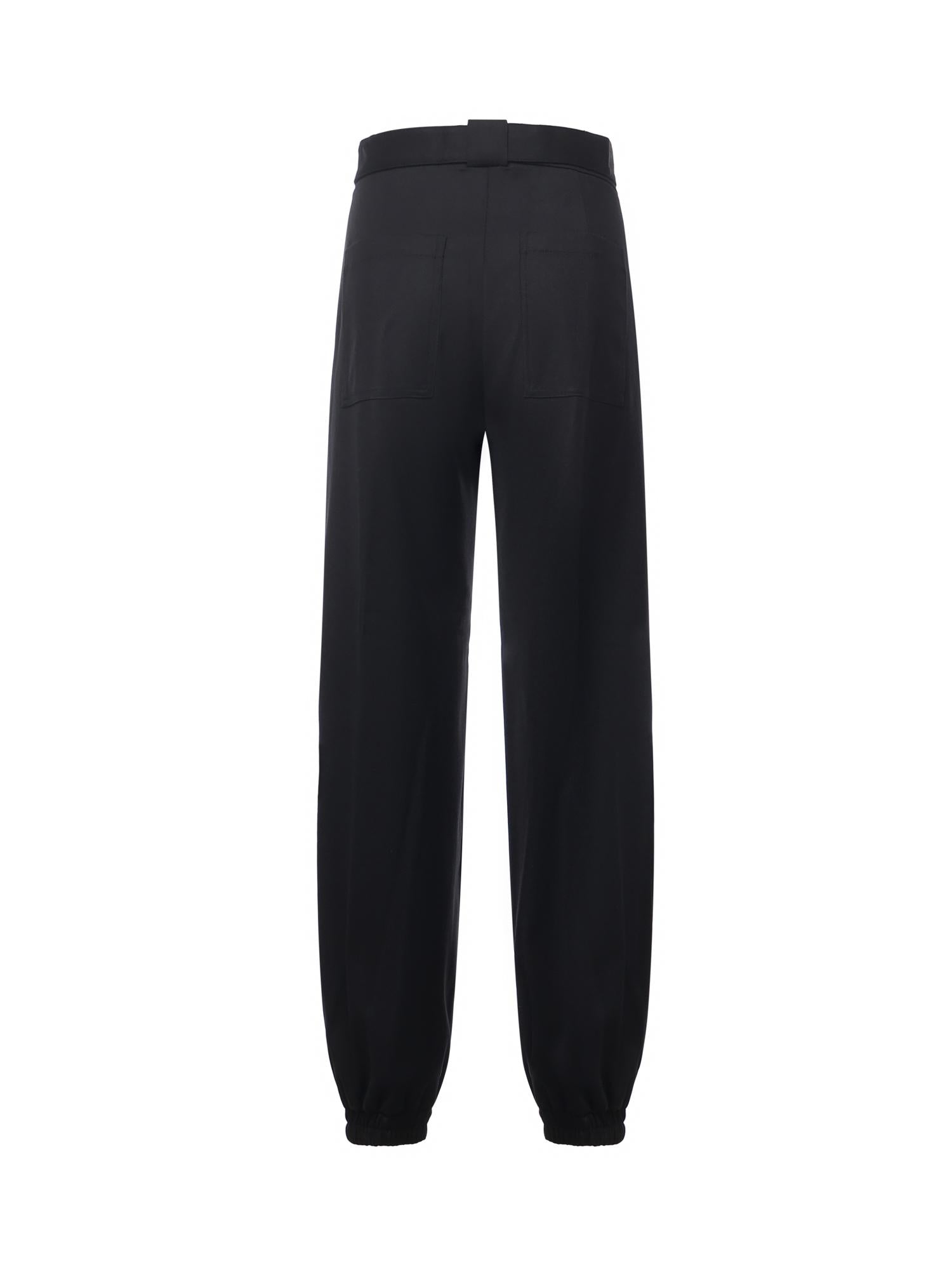 Pantaloni in flanella 104379 A306Z99 PINKO