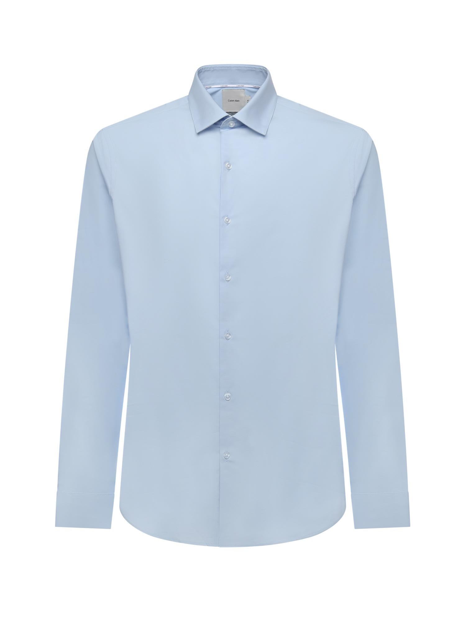 Camicia in popeline elasticizzato LV019EU000 XNU CALVIN KLEIN