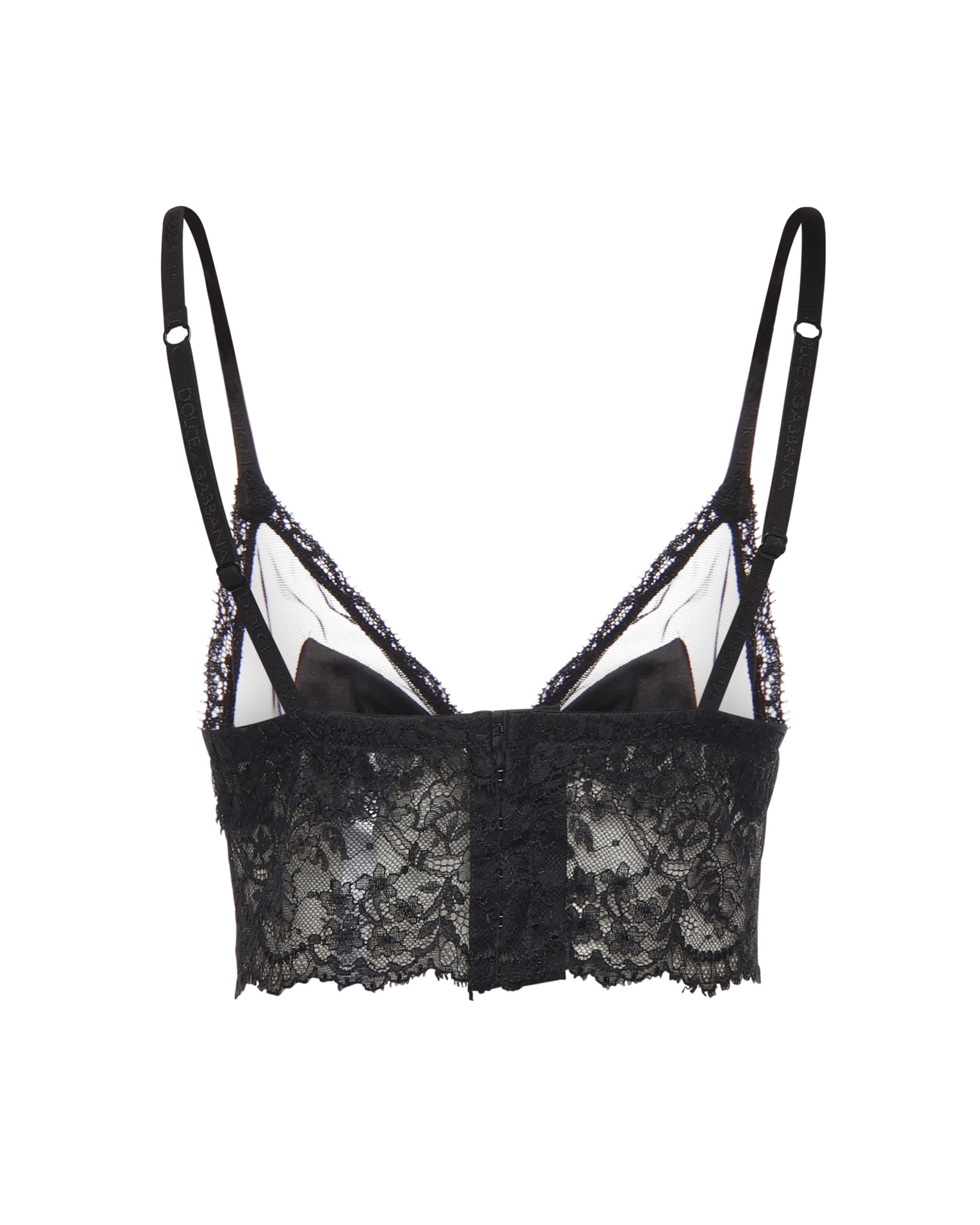 Bralette soft cup in raso O7C46T ONO23N0000 DOLCE & GABBANA