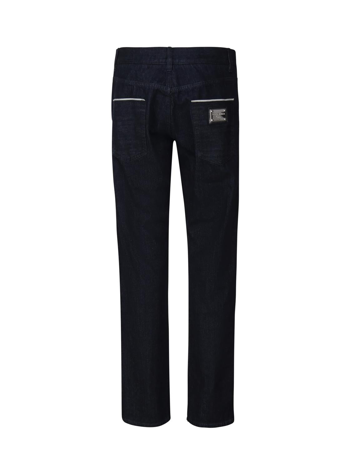 Jeans cinque tasche in denim cimosato GP04KD G8KF1S9001 DOLCE & GABBANA