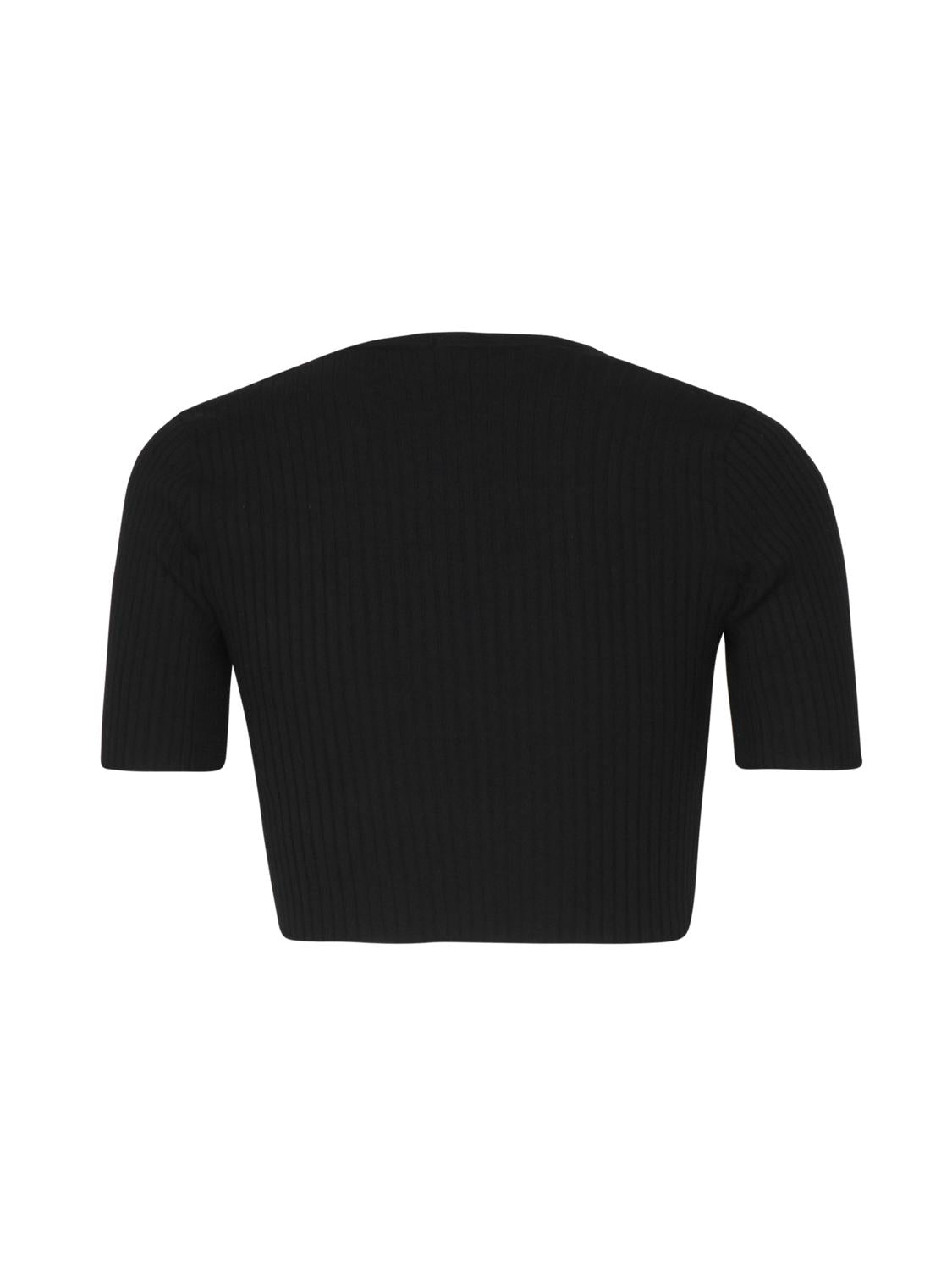 Crop top in cotone 224MPU164FI0001 -9999 COURREGES