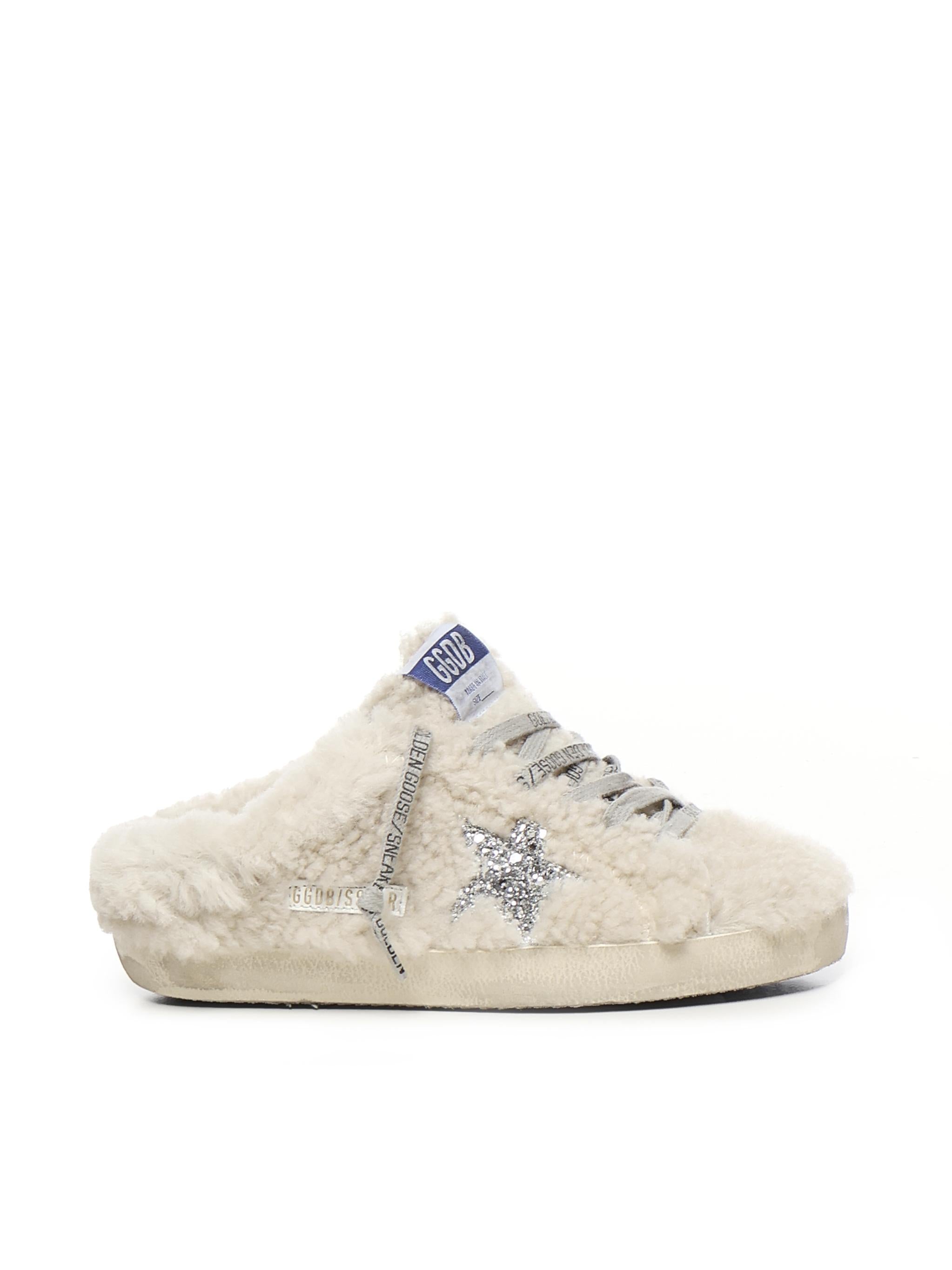 Sneakers Sabot Super-Star in shearling<BR/> GWF00110 F00198710757 GOLDEN GOOSE