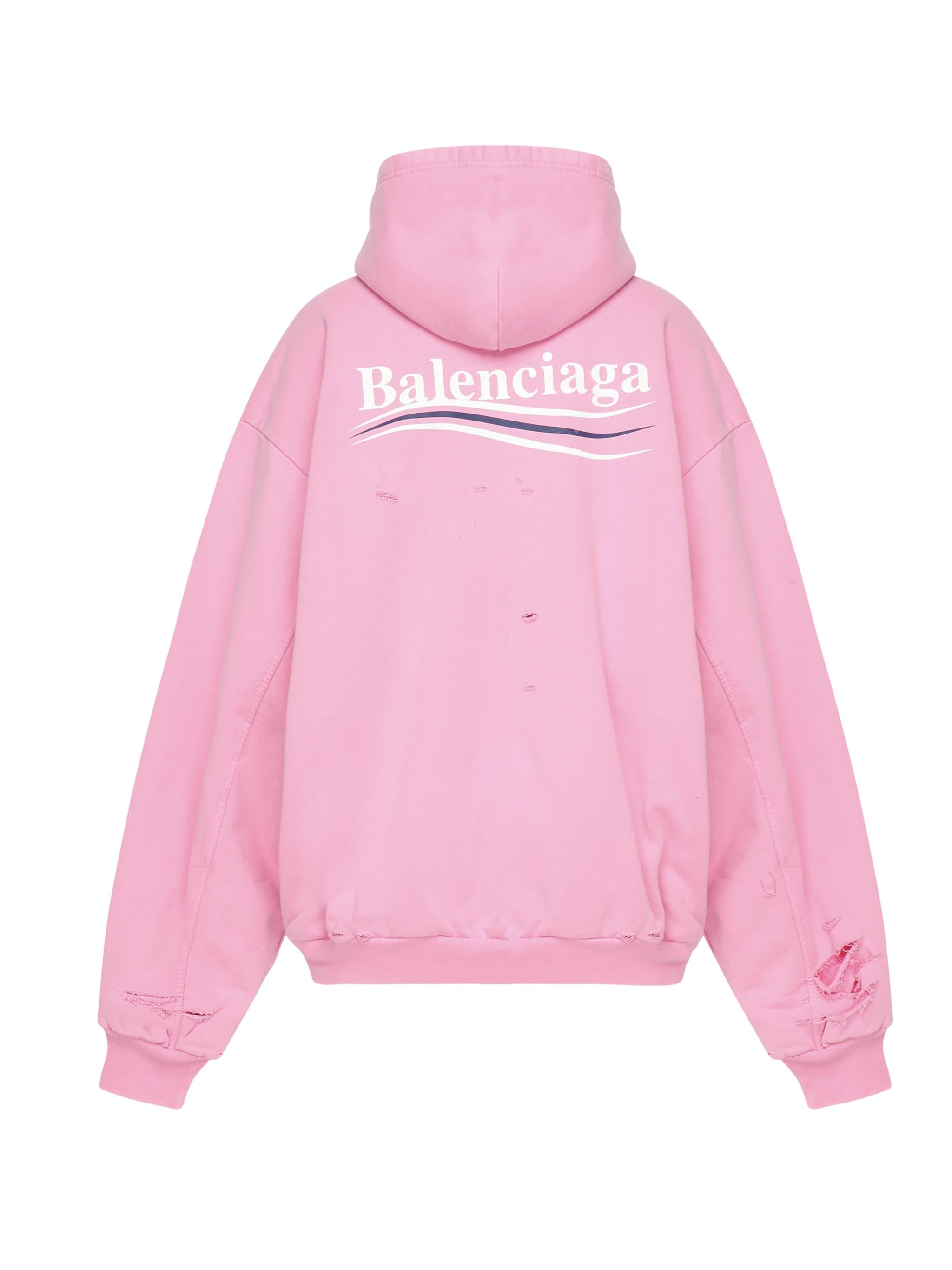 Felpa oversize in cotone 818557 TRVP99770 BALENCIAGA