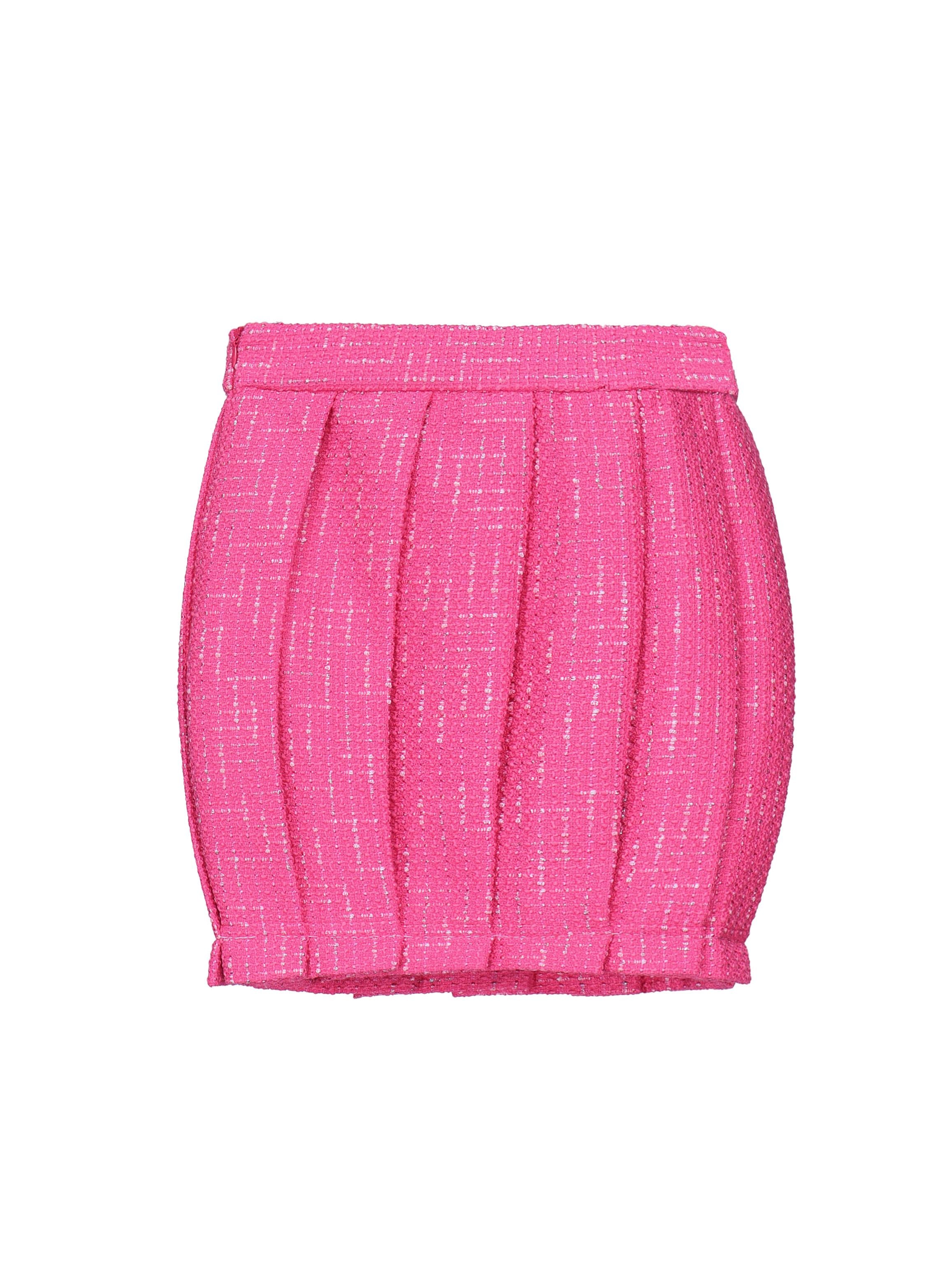 Minigonna plissettata Tailleur AUW4MAE PINK ALBERTO AUDENINO