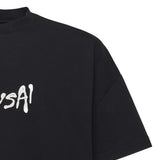 T-shirt in cotone con logo TS002002 BLK BONSAI