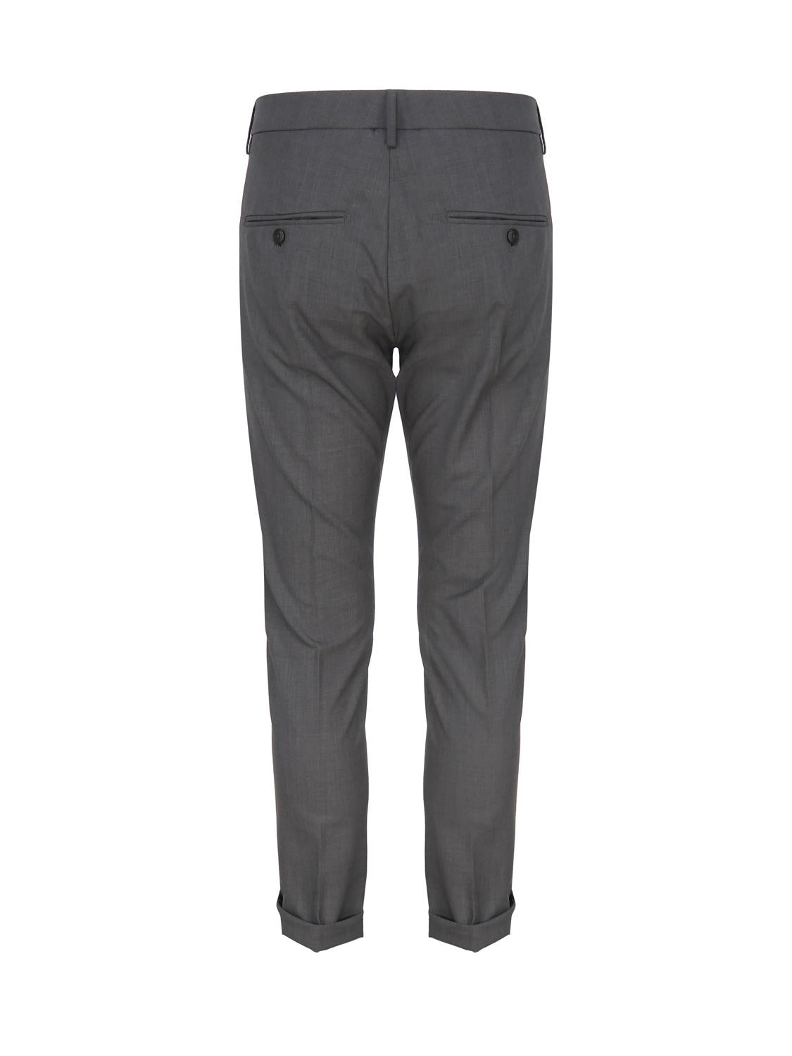 Pantaloni in lana vergine UP235WS0111U XXX903 DONDUP