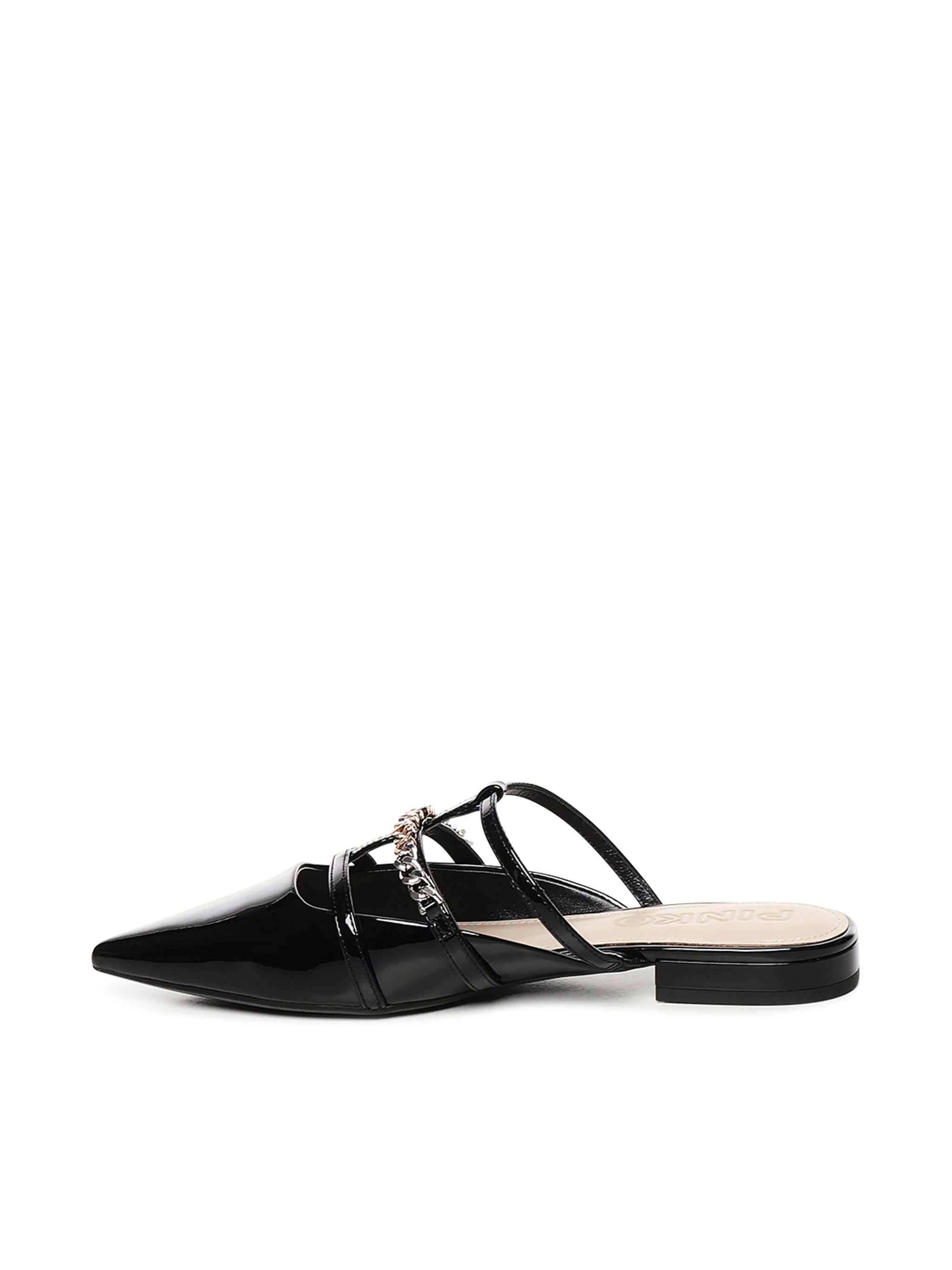 Ballerine mules in vernice SD0275 E002Z99 PINKO