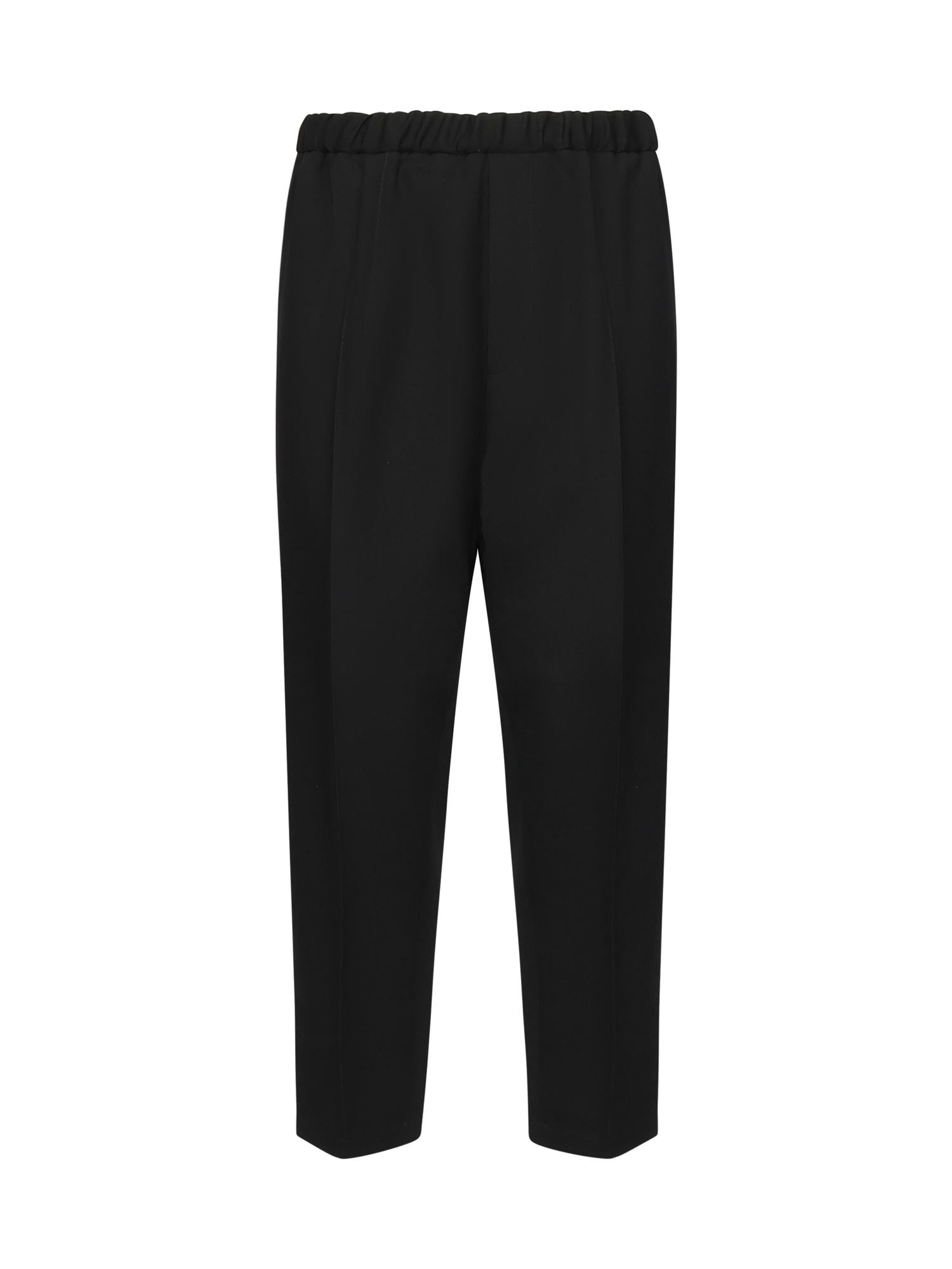 Pantaloni affusolati in gabardine di lana J21KA0012 J40002001 JIL SANDER