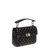 Borsa Media Rockstud Spike in nappa 6W2B0122 NAP0NO VALENTINO GARAVANI