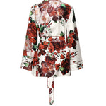 Camicia pigiama stampa Rose F5I89T IS1ZDHA5PD DOLCE & GABBANA