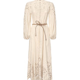 Abito midi Wylie 1743DRS251 CRM ZIMMERMANN